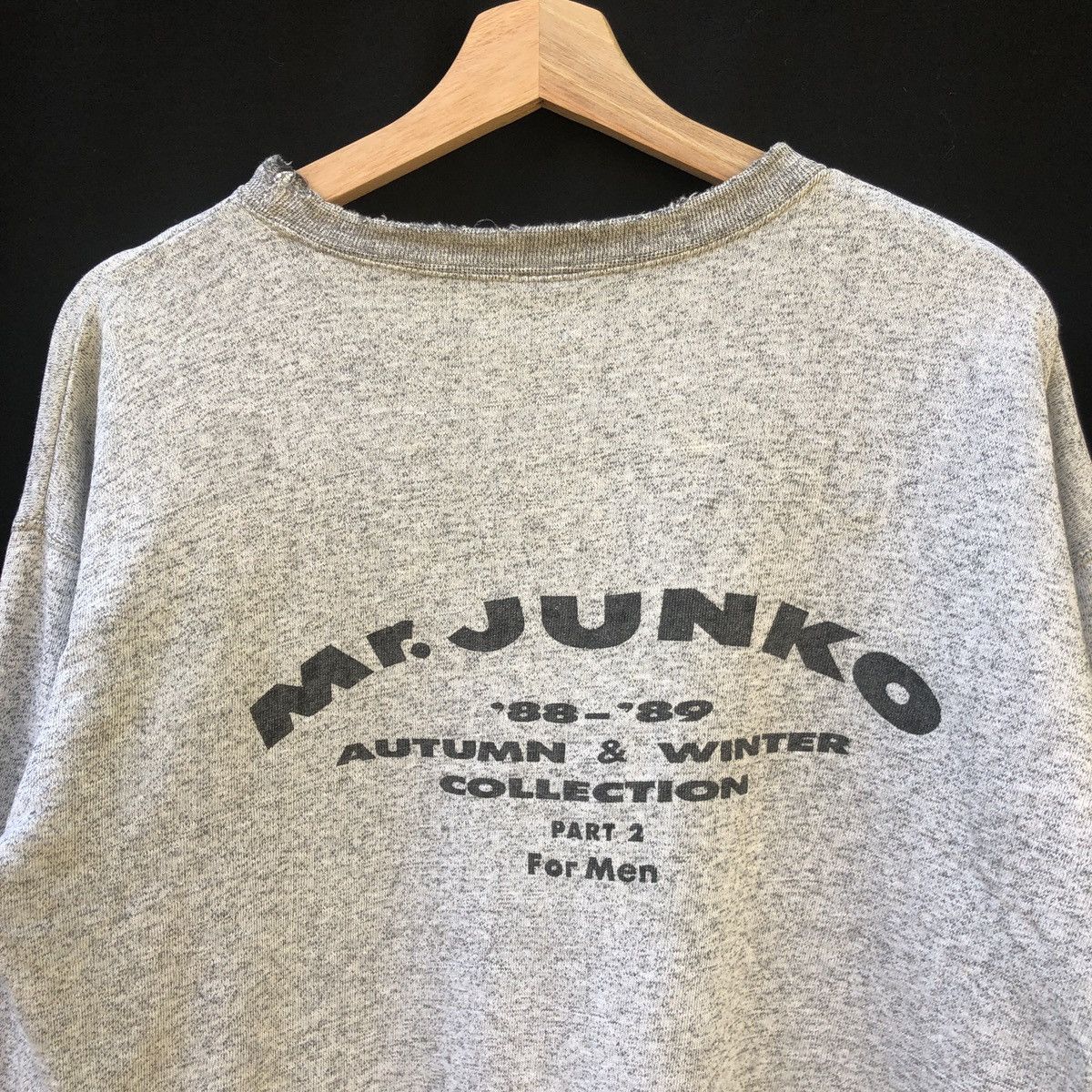 Japanese Brand × Mr. Junko Rare! Vintage Mr Junko AW ‘88-‘89 Collection Sweatshirt Size US M / EU 48-50 / 2 - 2 Thumbnail