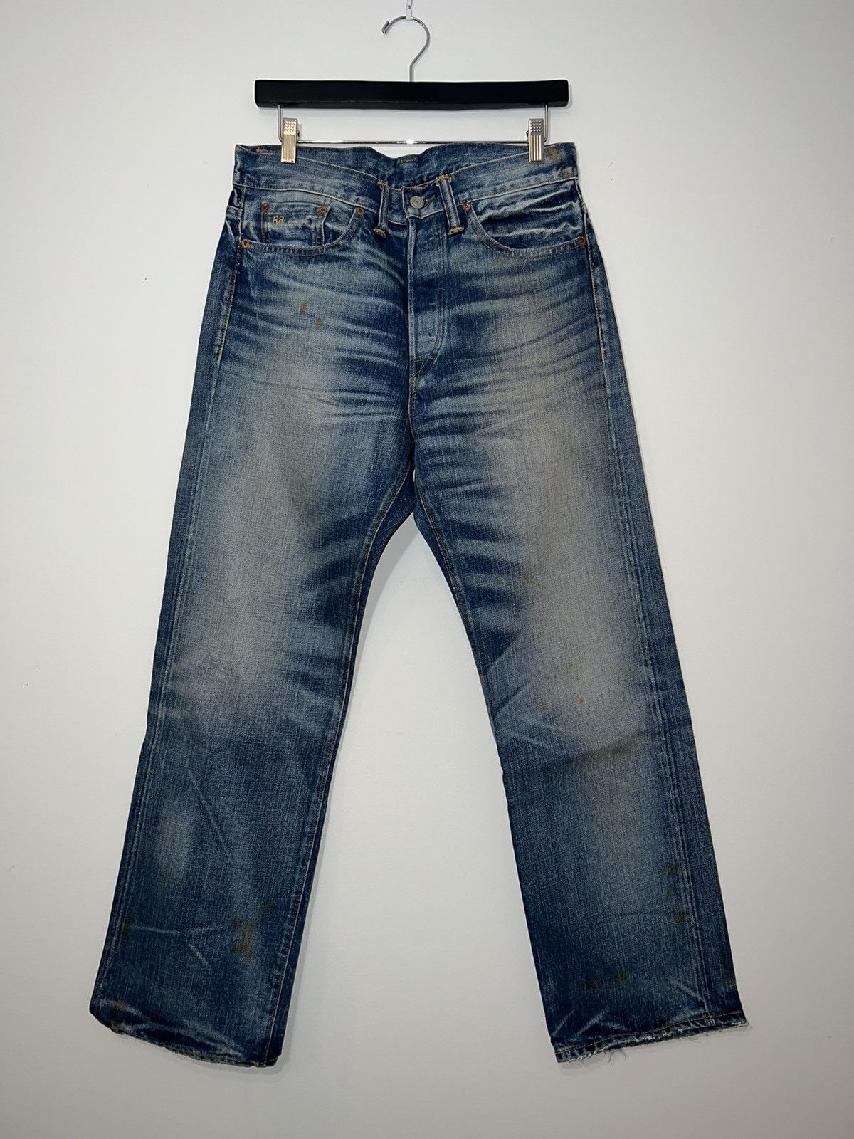 RRL Ralph Lauren × Ralph Lauren RRL Japanese selvedge 5 pocket jeans ...