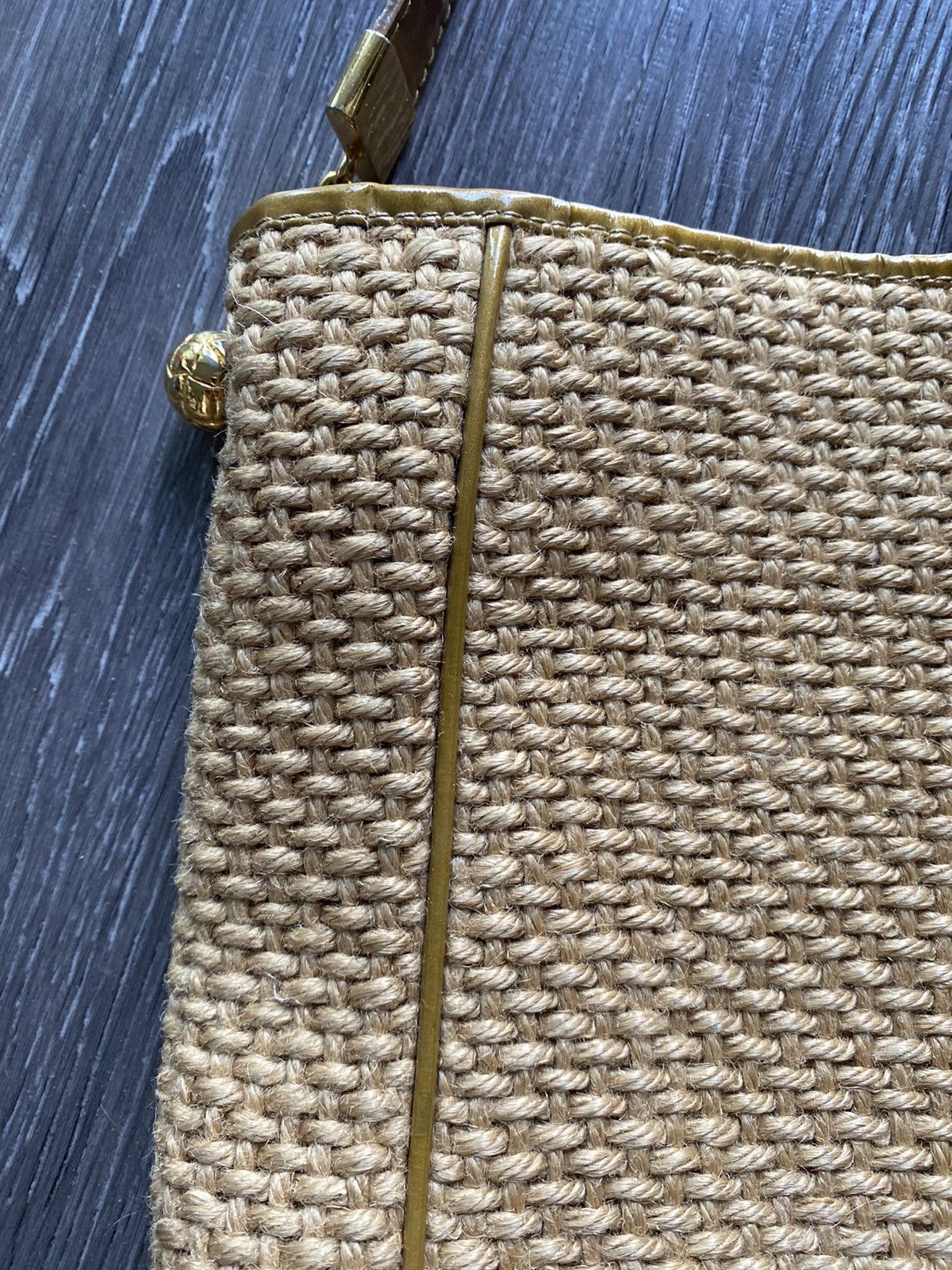 Bottega Veneta Vintage Bottega Veneta Tweed Cross Body Bag Purse Rare Size ONE SIZE - 2 Thumbnail