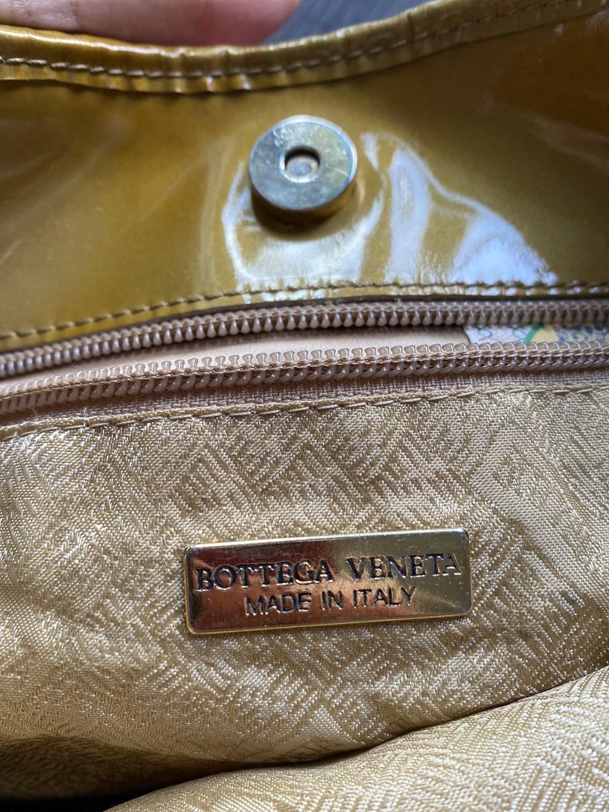 Bottega Veneta Vintage Bottega Veneta Tweed Cross Body Bag Purse Rare Size ONE SIZE - 4 Thumbnail