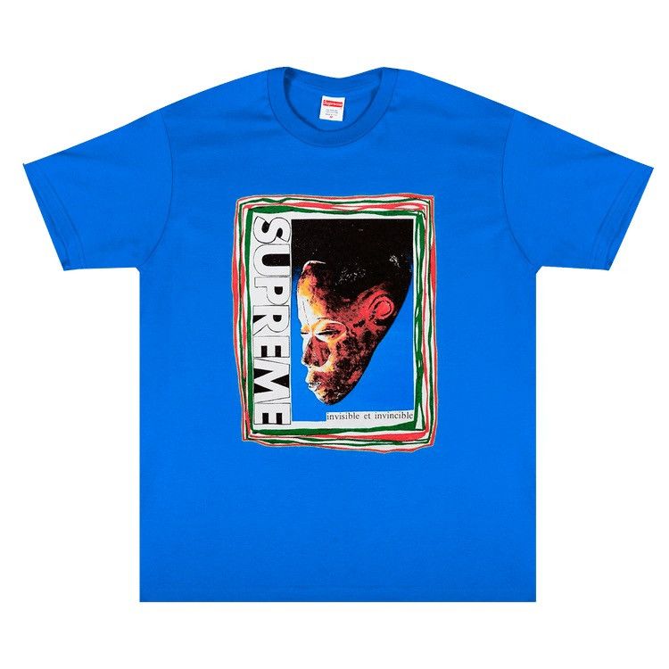 Supreme Supreme Mask Tee Royal Medium SS22 Size US M / EU 48-50 / 2 - 1 Thumbnail