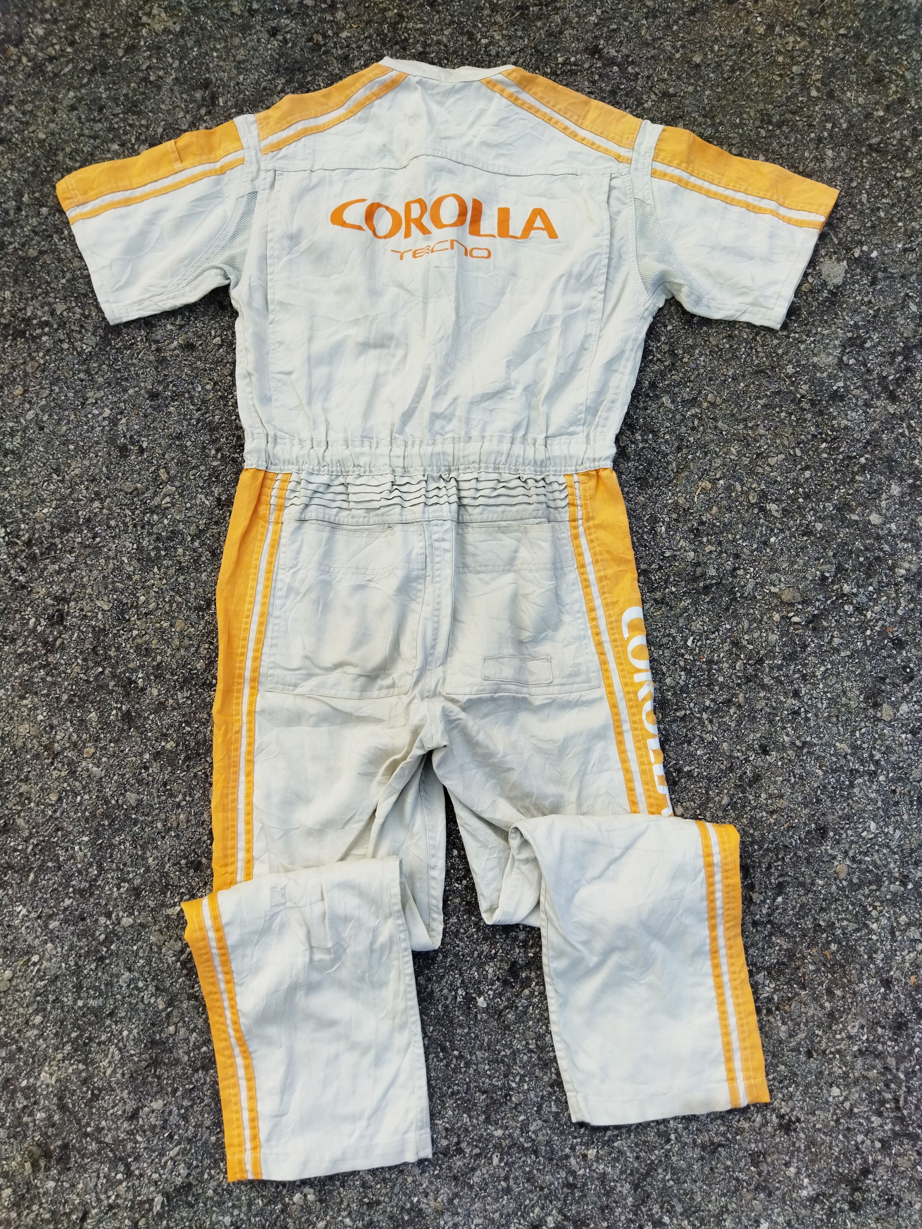 Rare!! Vintage Toyota Corolla Tecno Overalls