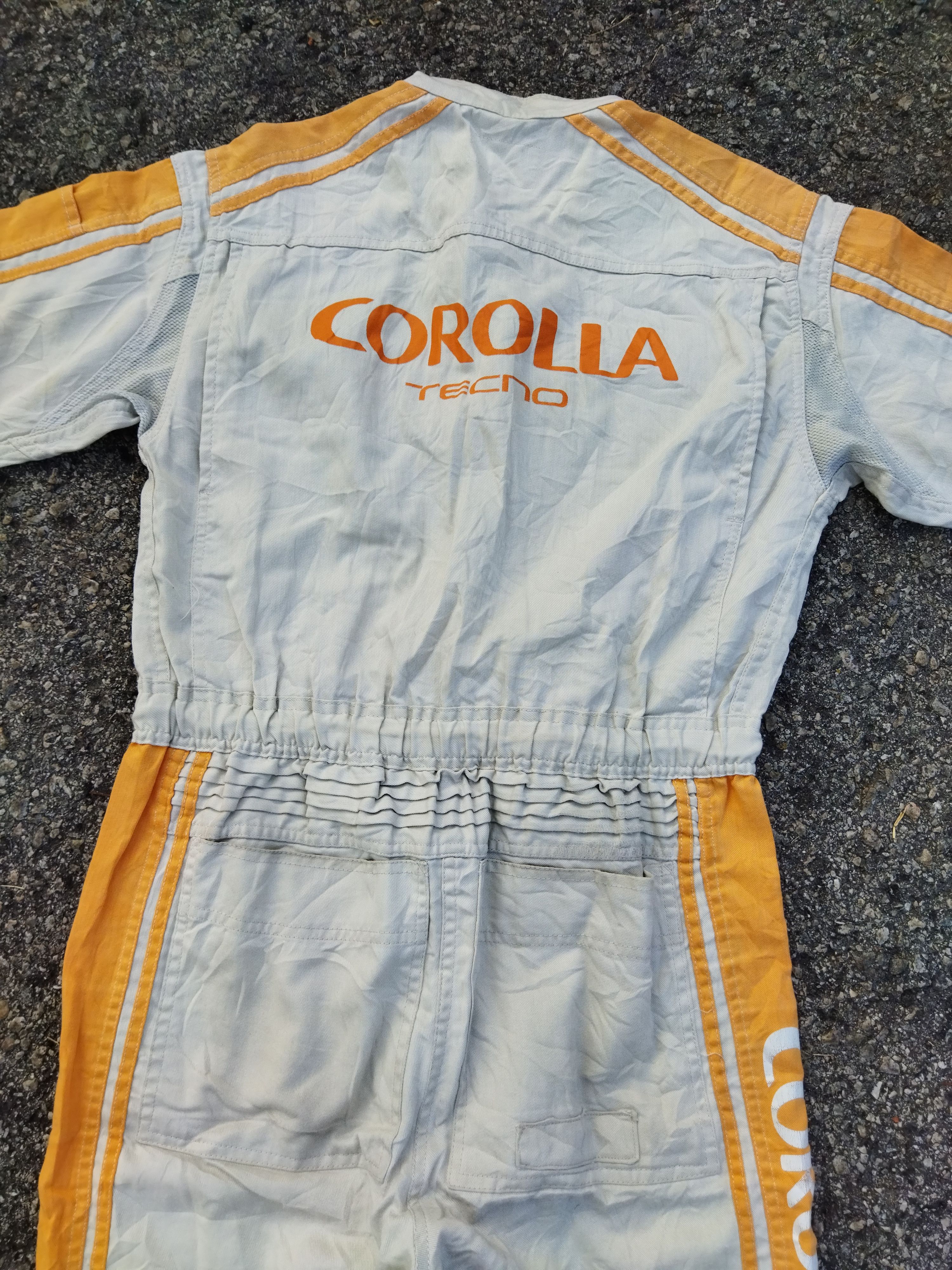 Rare!! Vintage Toyota Corolla Tecno Overalls
