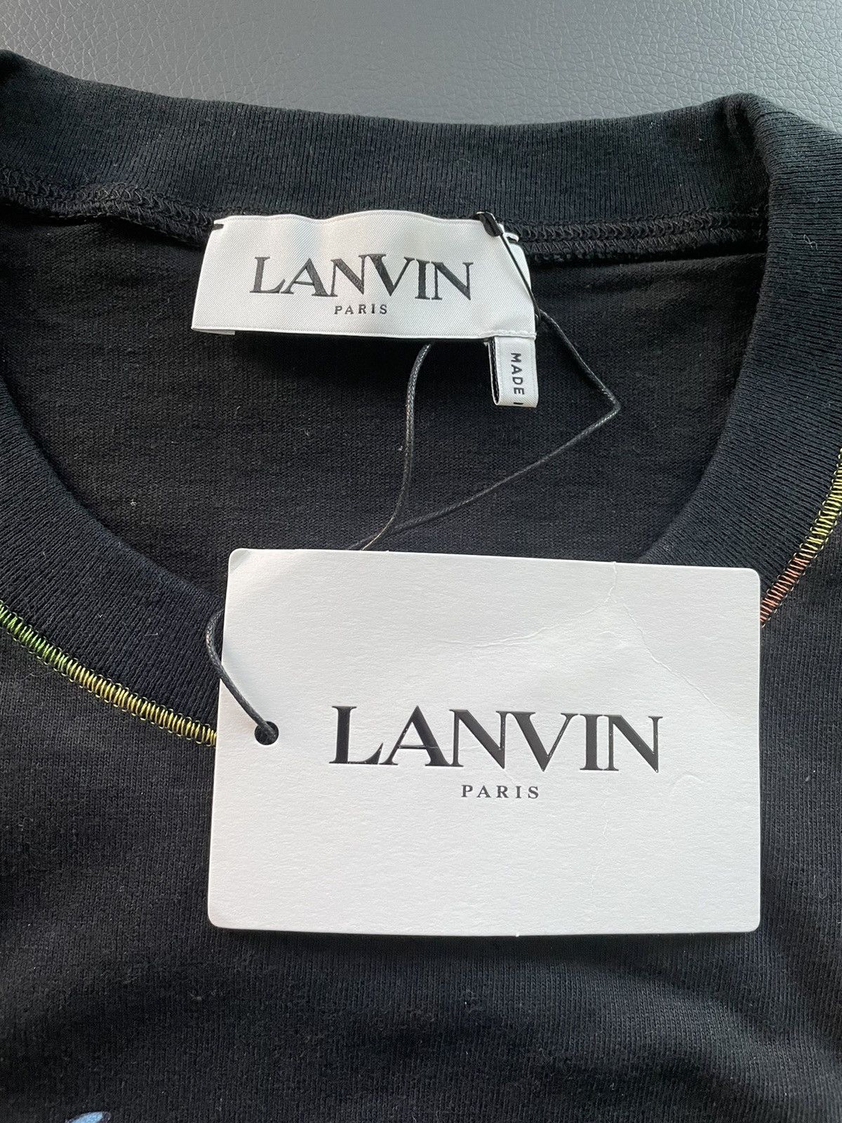 Lanvin Super Runway Logo Tee T-shirt Limited Edition Brand New Size US L / EU 52-54 / 3 - 6 Thumbnail