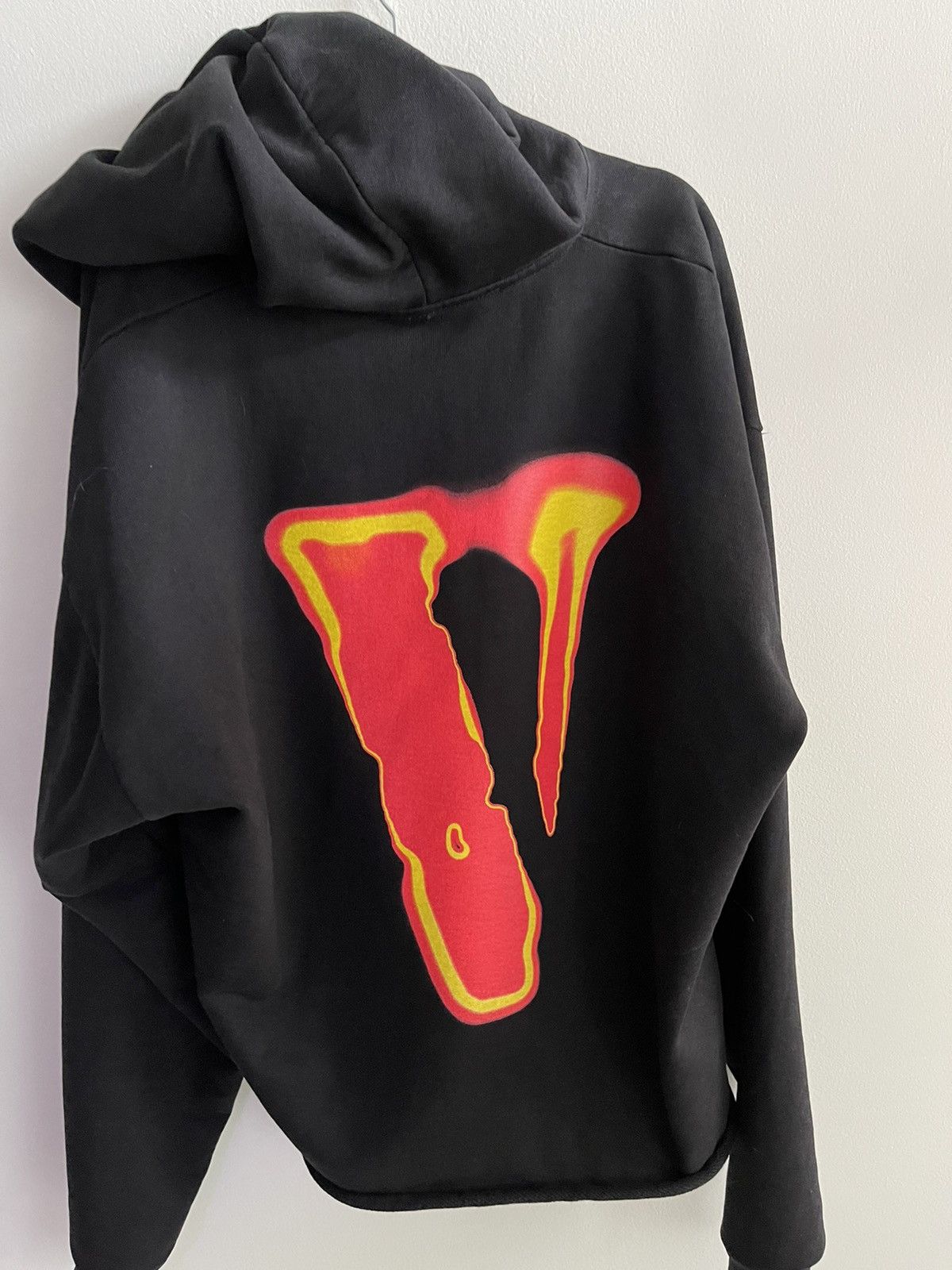 image of Vlone Devil Hoodie in Black, Men's (Size 2XL)