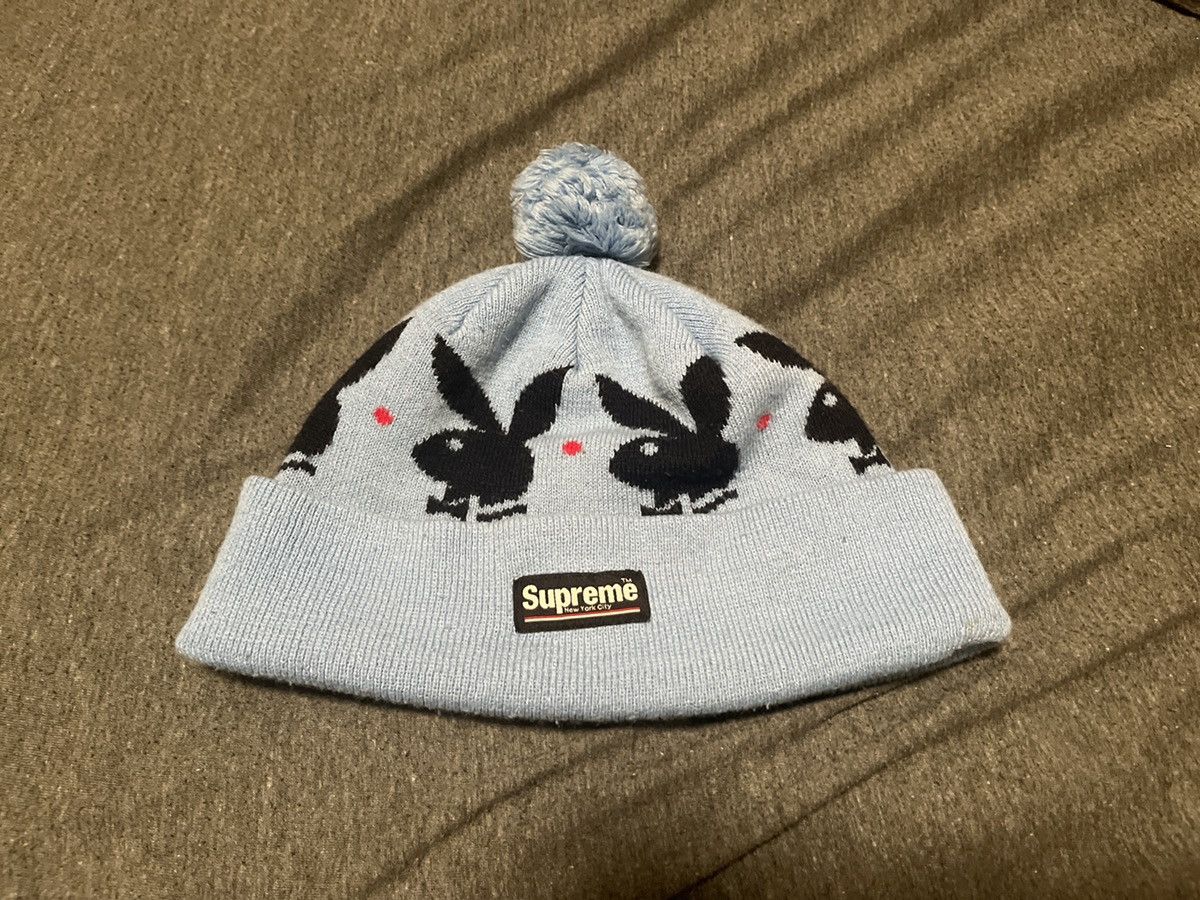 Supreme x playboy discount beanie