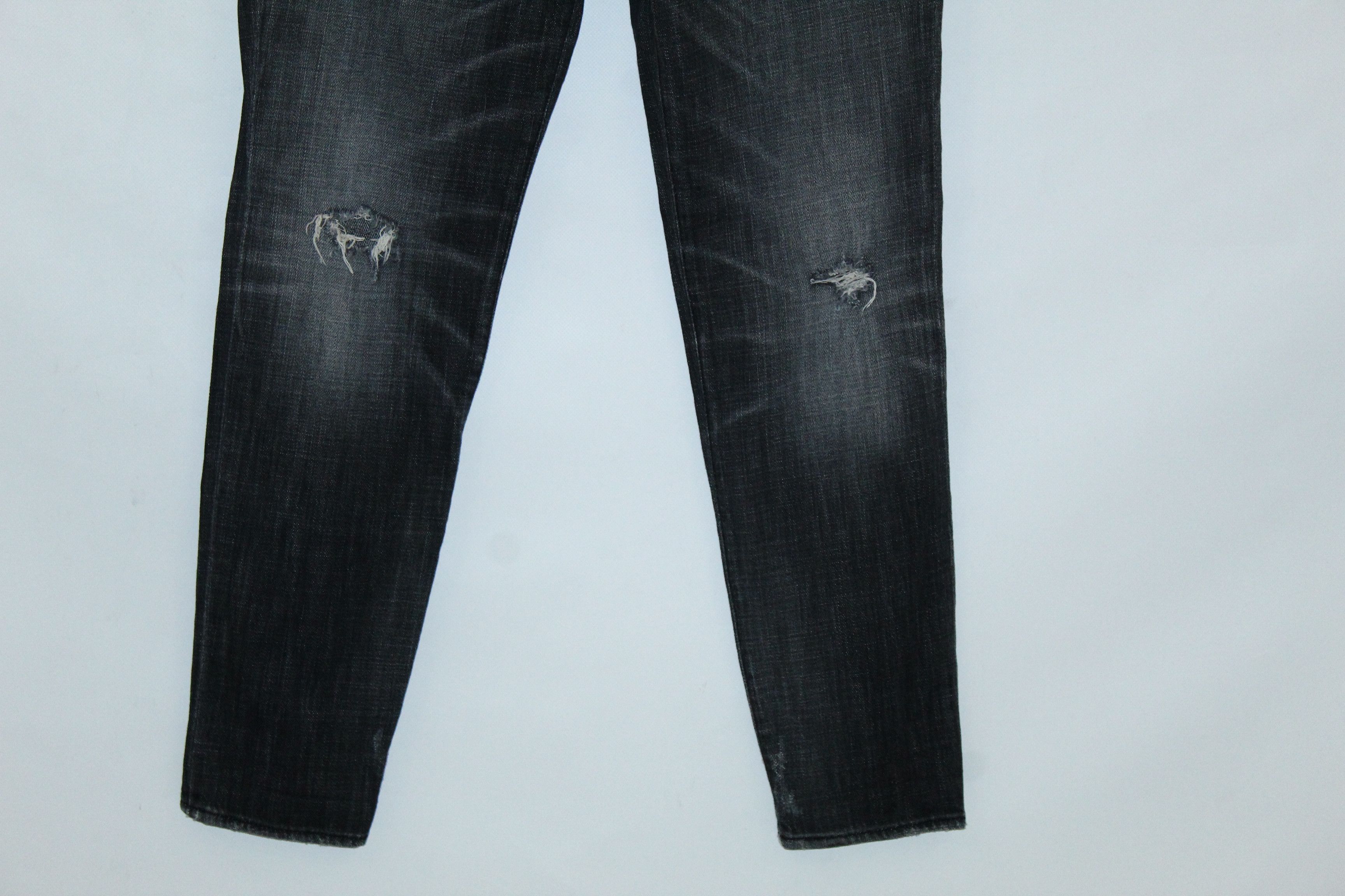 R13 R13 Relaxed Skinny Destroyer Light Wash Fading Denim Jeans Size US 30 / EU 46 - 14 Thumbnail