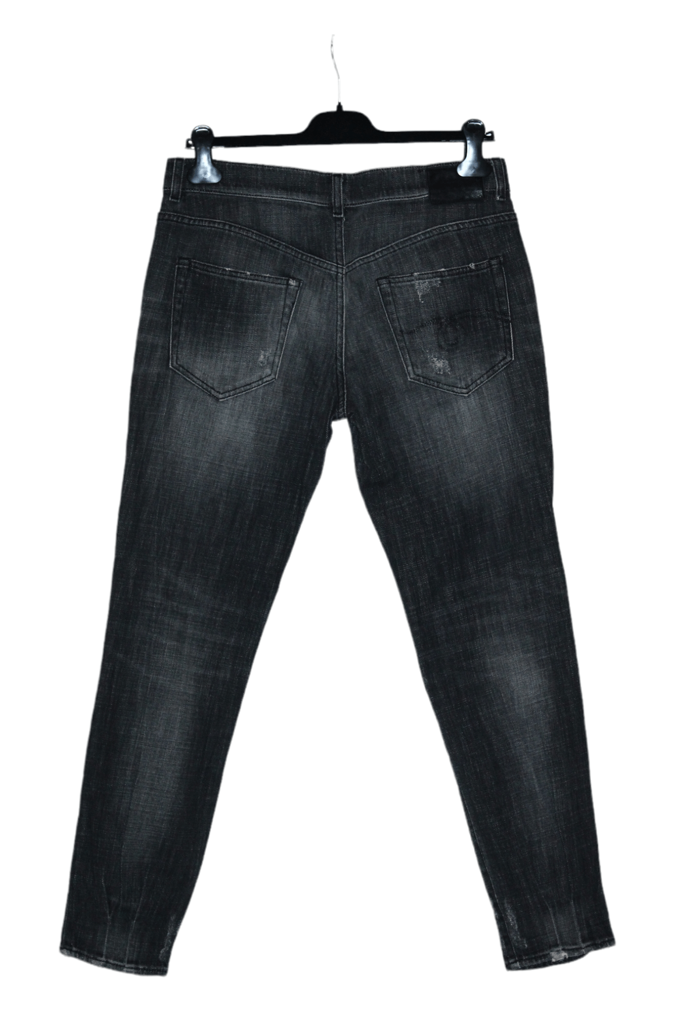 R13 R13 Relaxed Skinny Destroyer Light Wash Fading Denim Jeans Size US 30 / EU 46 - 2 Thumbnail