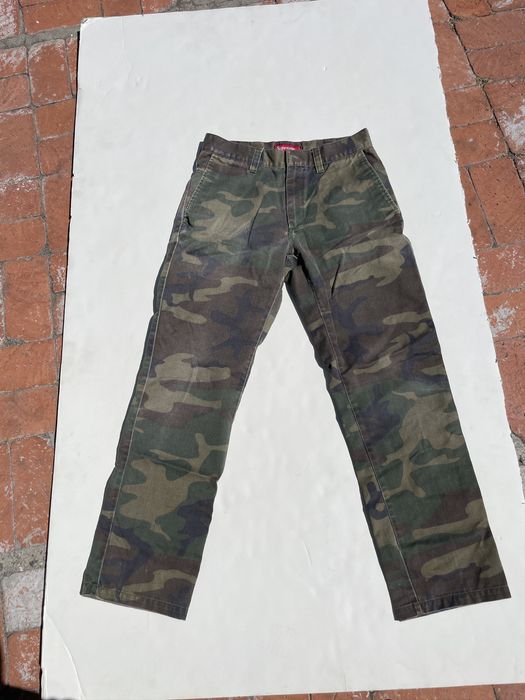 Supreme Camo Cargo Pants Size 30