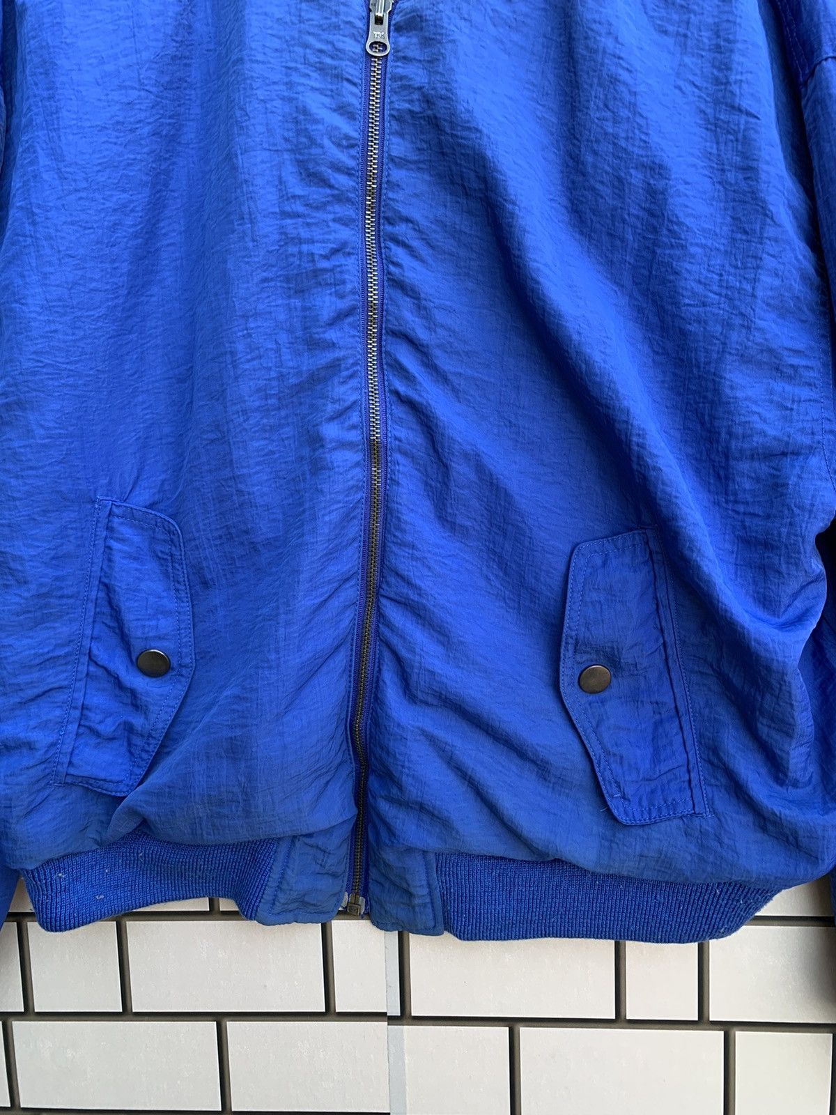 Japanese Brand × Vintage Vintage Japanese Brand Betty’s Blue Reversible Bomber Jacket Size US L / EU 52-54 / 3 - 5 Thumbnail