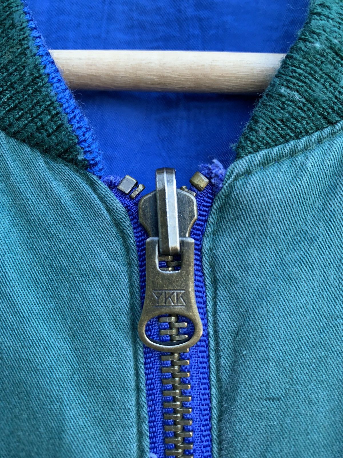 Japanese Brand × Vintage Vintage Japanese Brand Betty’s Blue Reversible Bomber Jacket Size US L / EU 52-54 / 3 - 13 Thumbnail