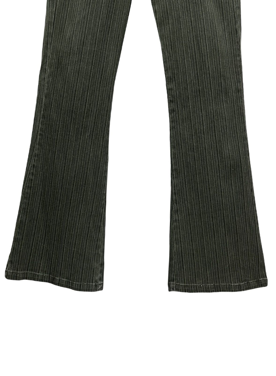 Jungles DOPE FLARE🔥JUNGLE STORM Double Waist Stripe Stretch Denim Size US 31 - 3 Thumbnail