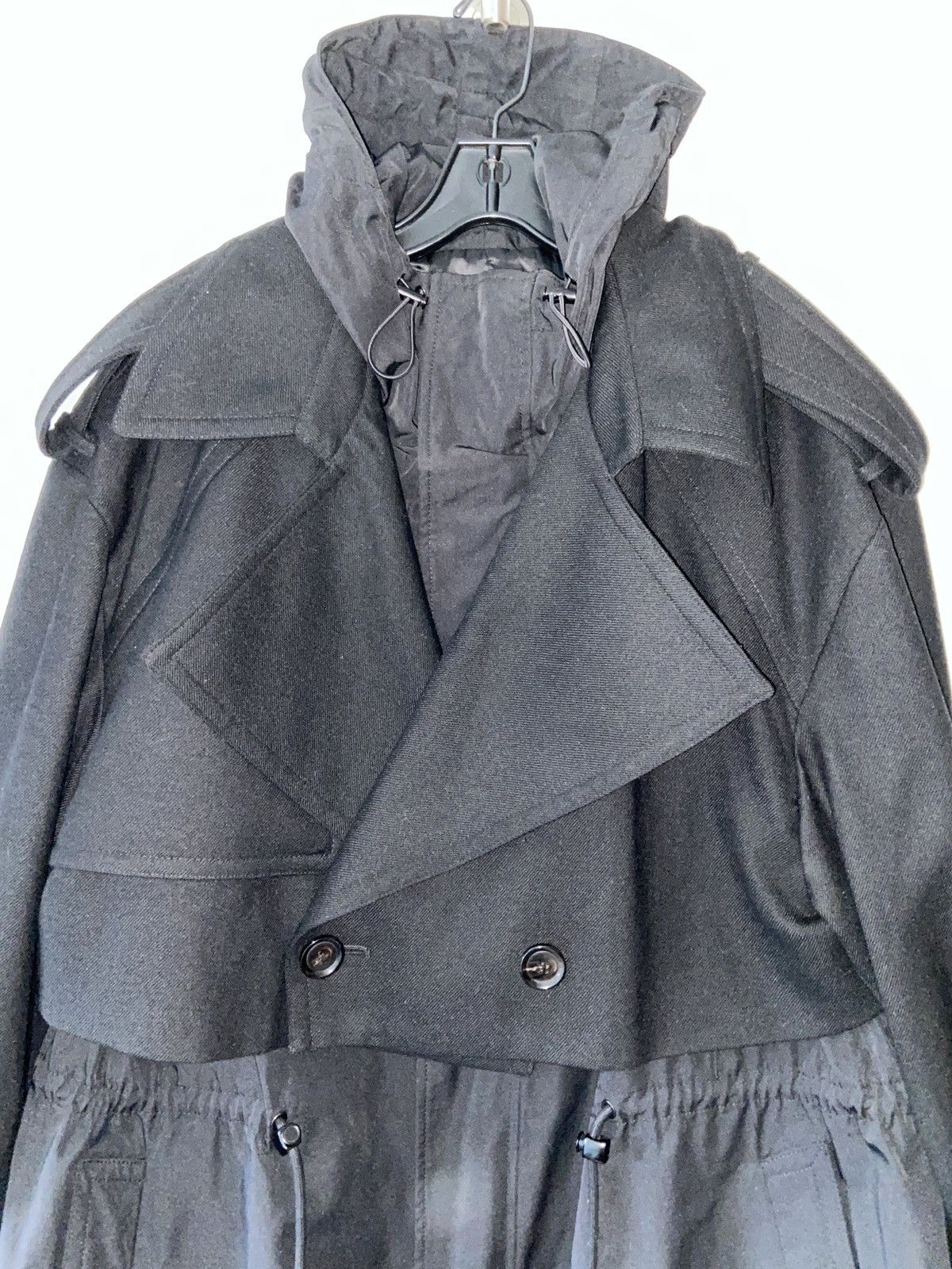 Juun.J Juun.J Military Trench Coat / Parka Hybrid Cotton/Nylon NWT Size US S / EU 44-46 / 1 - 2 Thumbnail