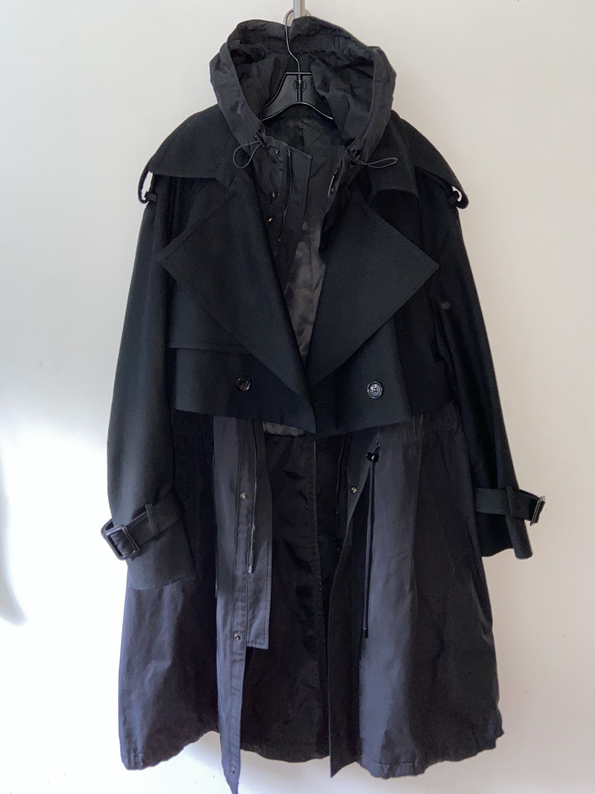 Juun.J Juun.J Military Trench Coat / Parka Hybrid Cotton/Nylon NWT Size US S / EU 44-46 / 1 - 10 Thumbnail