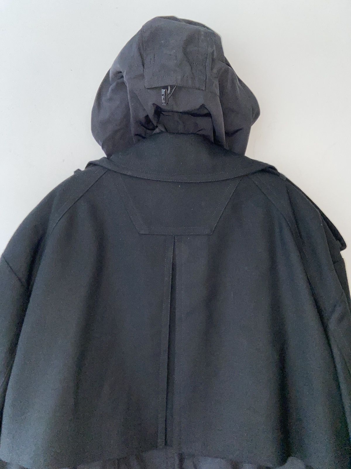 Juun.J Juun.J Military Trench Coat / Parka Hybrid Cotton/Nylon NWT Size US S / EU 44-46 / 1 - 6 Thumbnail