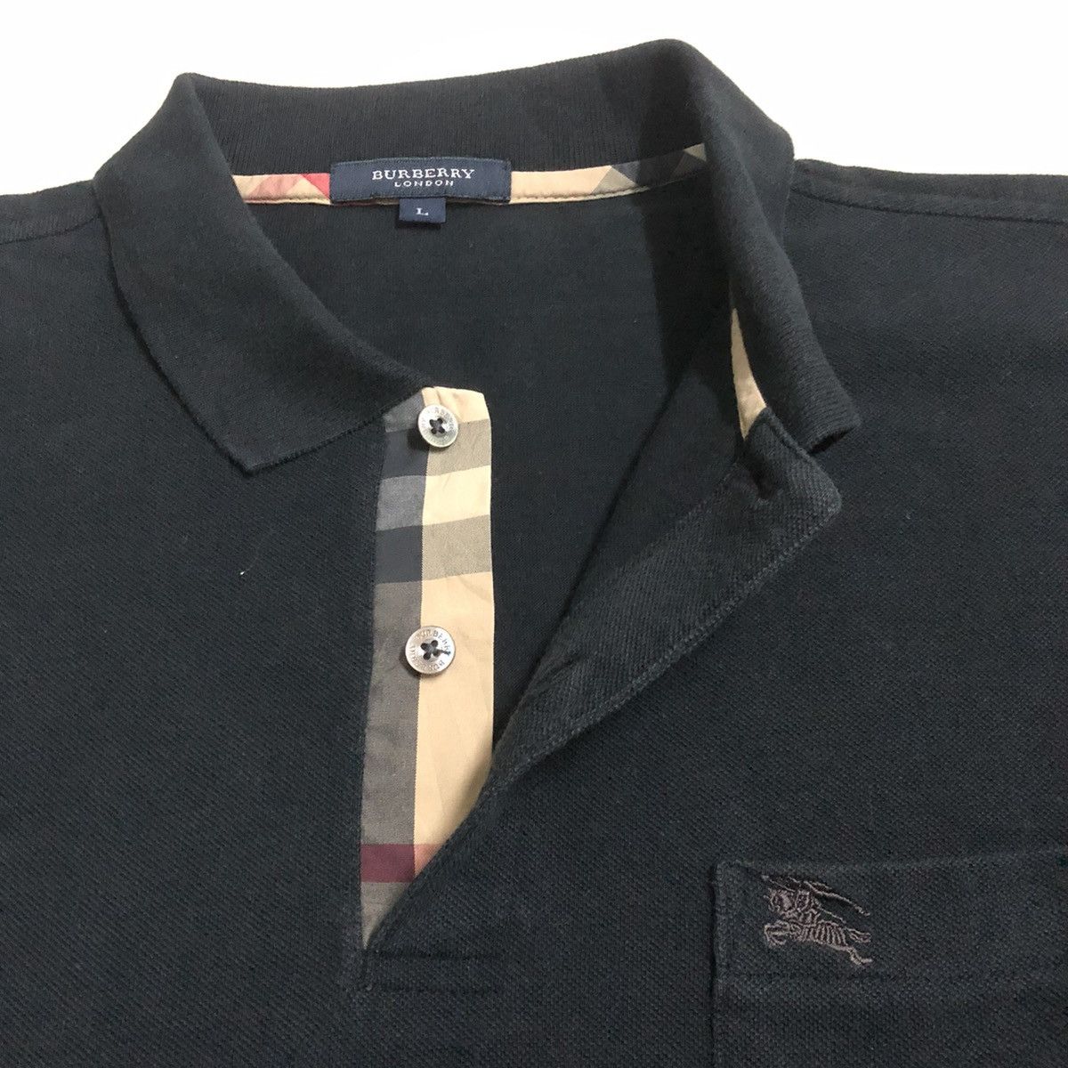 Burberry Burberry London Polo Pocket Long Sleeve Size US M / EU 48-50 / 2 - 5 Thumbnail