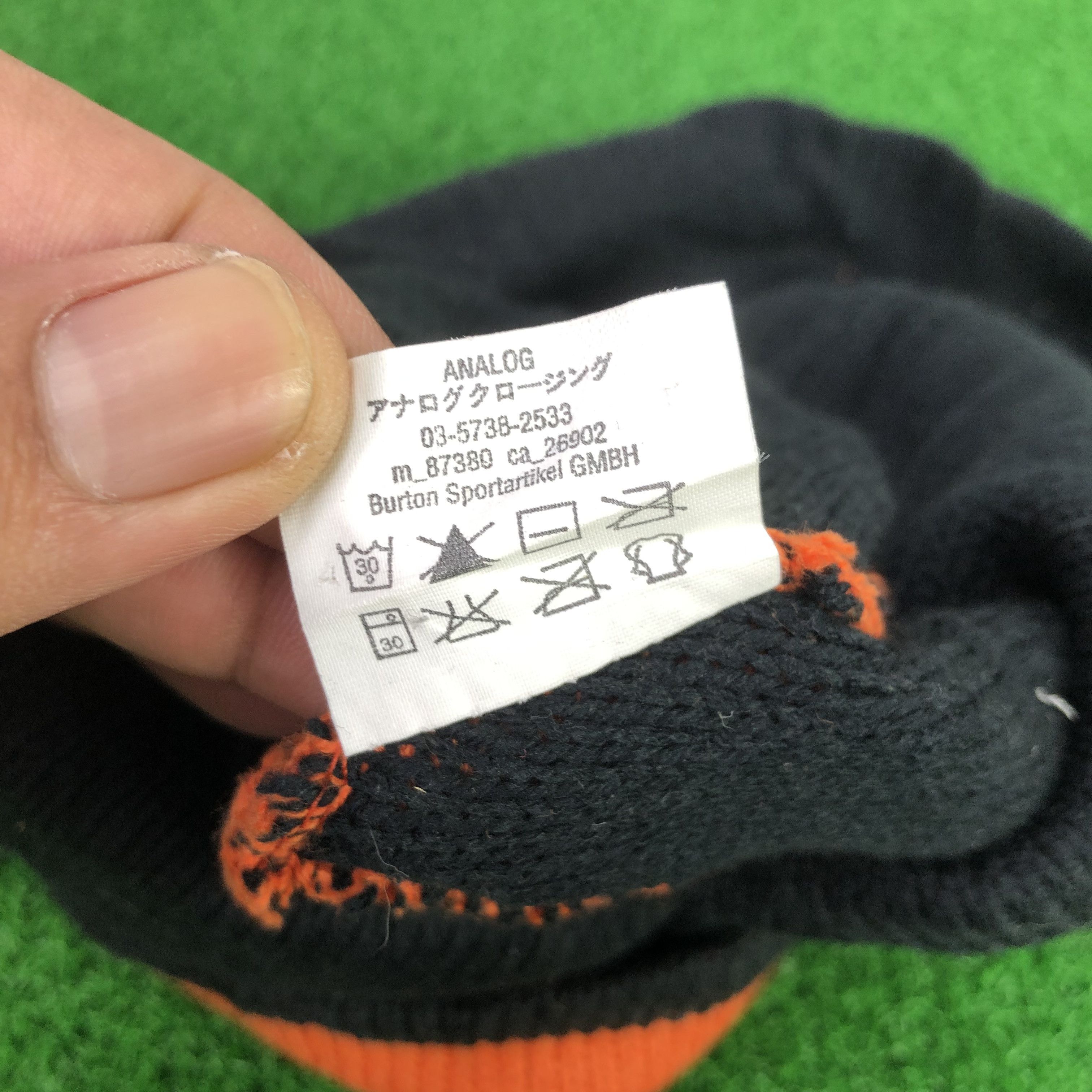 Japanese Brand Analoq Zipper Beanie Hat Size ONE SIZE - 8 Thumbnail
