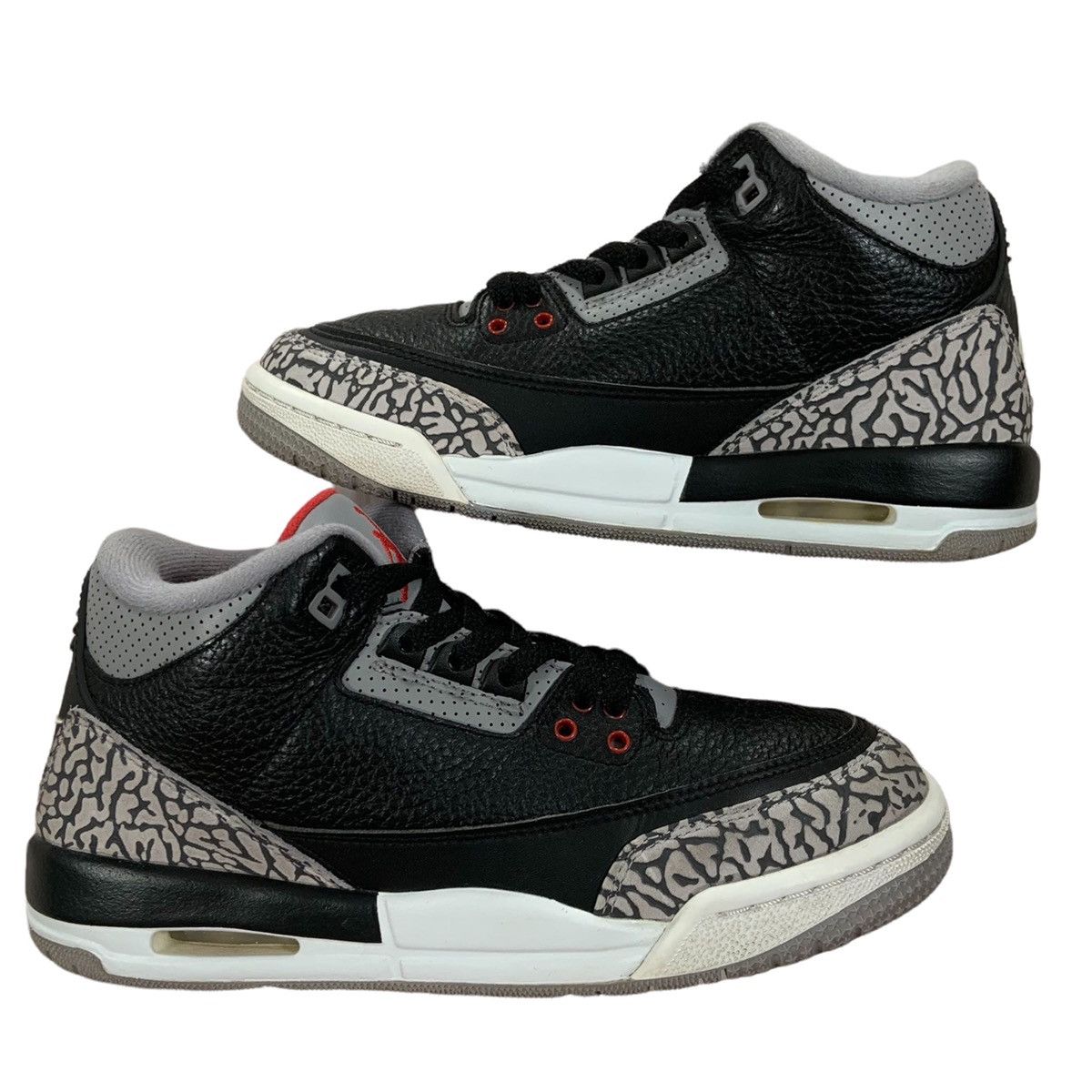 jordan retro 3 black and red