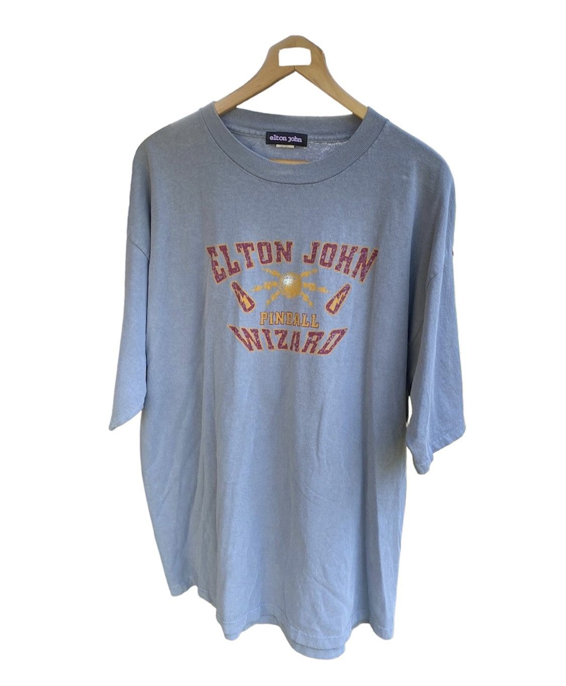 Band Tees × Vintage Vintage Elton John Pinball Wizard shirt Size US XXL / EU 58 / 5 - 1 Thumbnail