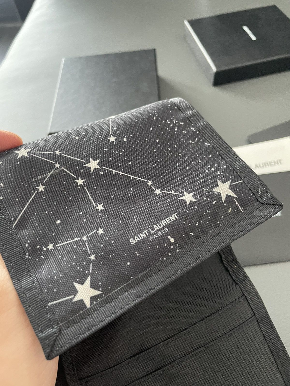 Saint Laurent Paris × Yves Saint Laurent Rare Brand NEW Runway Star Unisex Wallet Limited Edition Size ONE SIZE - 14 Thumbnail