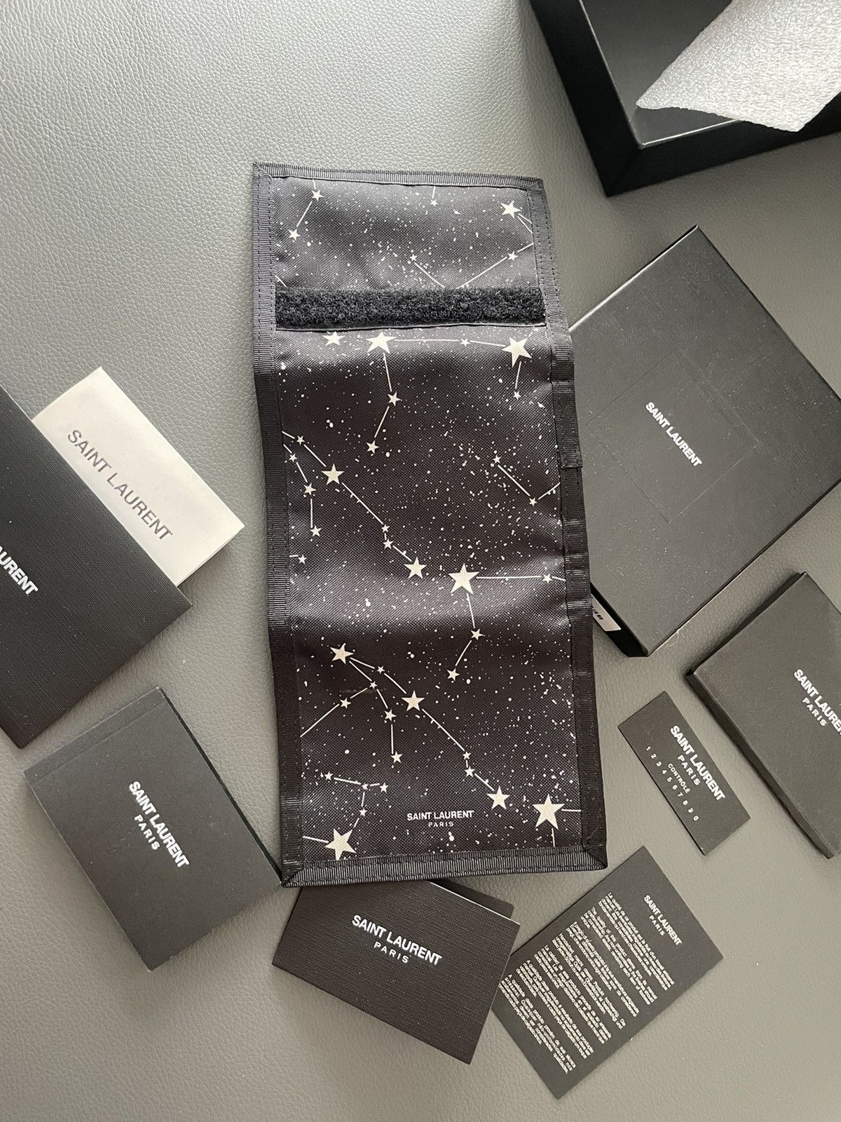 Saint Laurent Paris × Yves Saint Laurent Rare Brand NEW Runway Star Unisex Wallet Limited Edition Size ONE SIZE - 4 Thumbnail