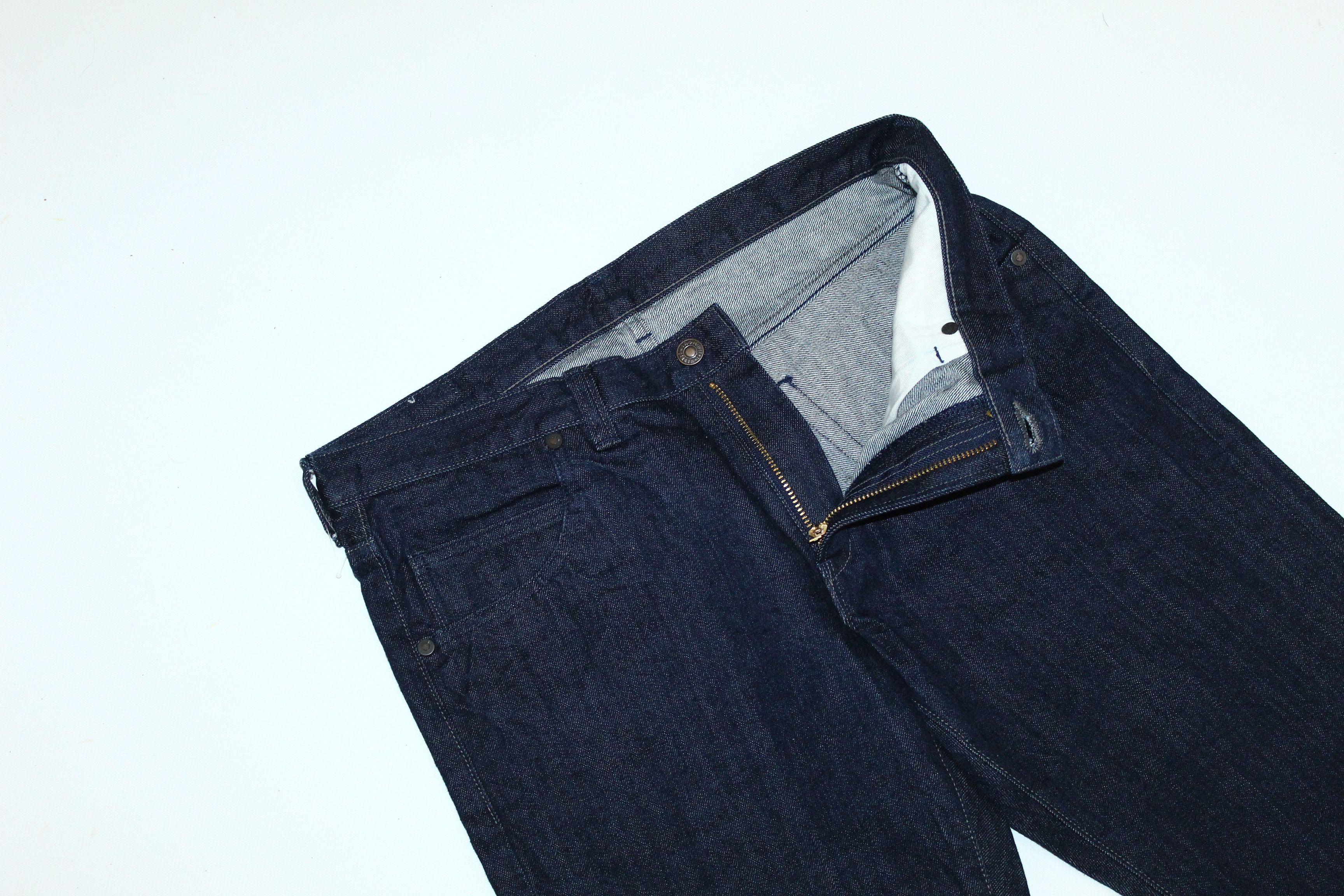 Okura VTG HR Market x Okura x Blue Blue Japan Deep Indigo Jeans Size US 34 / EU 50 - 3 Thumbnail