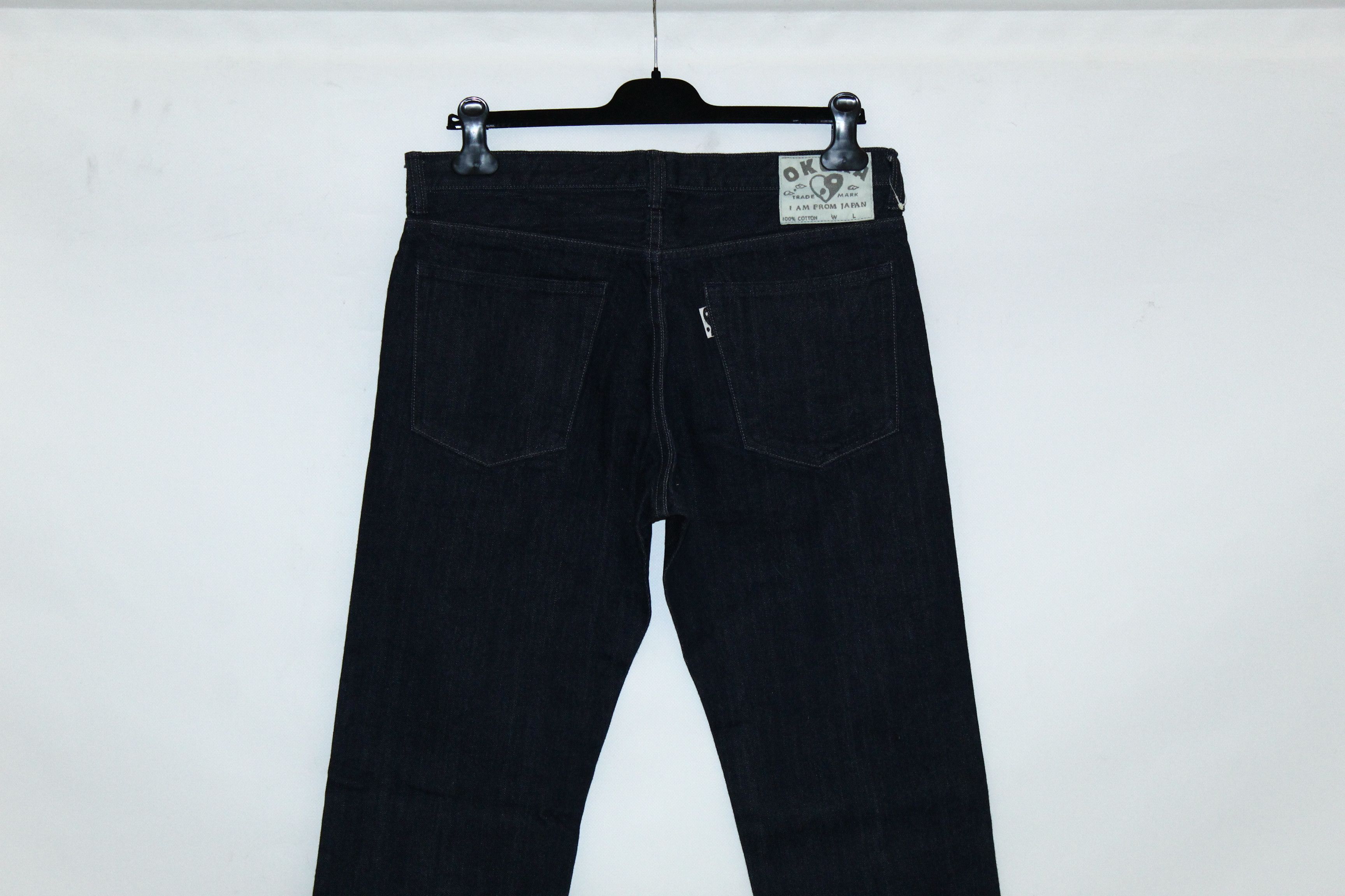 Okura VTG HR Market x Okura x Blue Blue Japan Deep Indigo Jeans Size US 34 / EU 50 - 5 Thumbnail