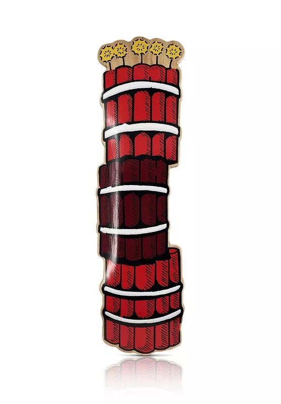 Joshua Vides Joshua Vides Dynamite Skateboard Deck Size ONE SIZE - 2 Thumbnail