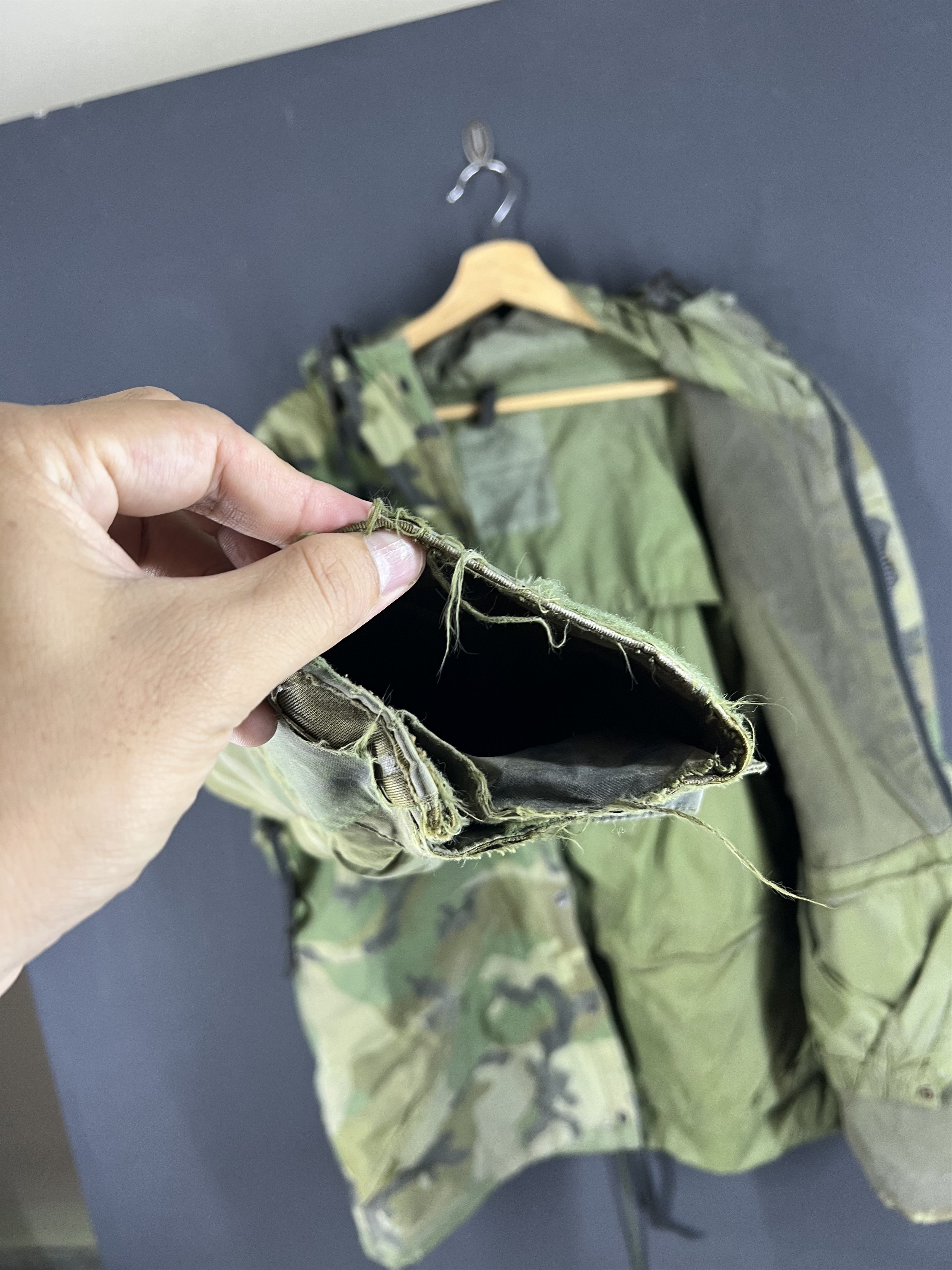 Alpha Industries VINTAGE ALPHA INDUSTRIES CAMOUFLAGE MILITARY Size US M / EU 48-50 / 2 - 6 Thumbnail