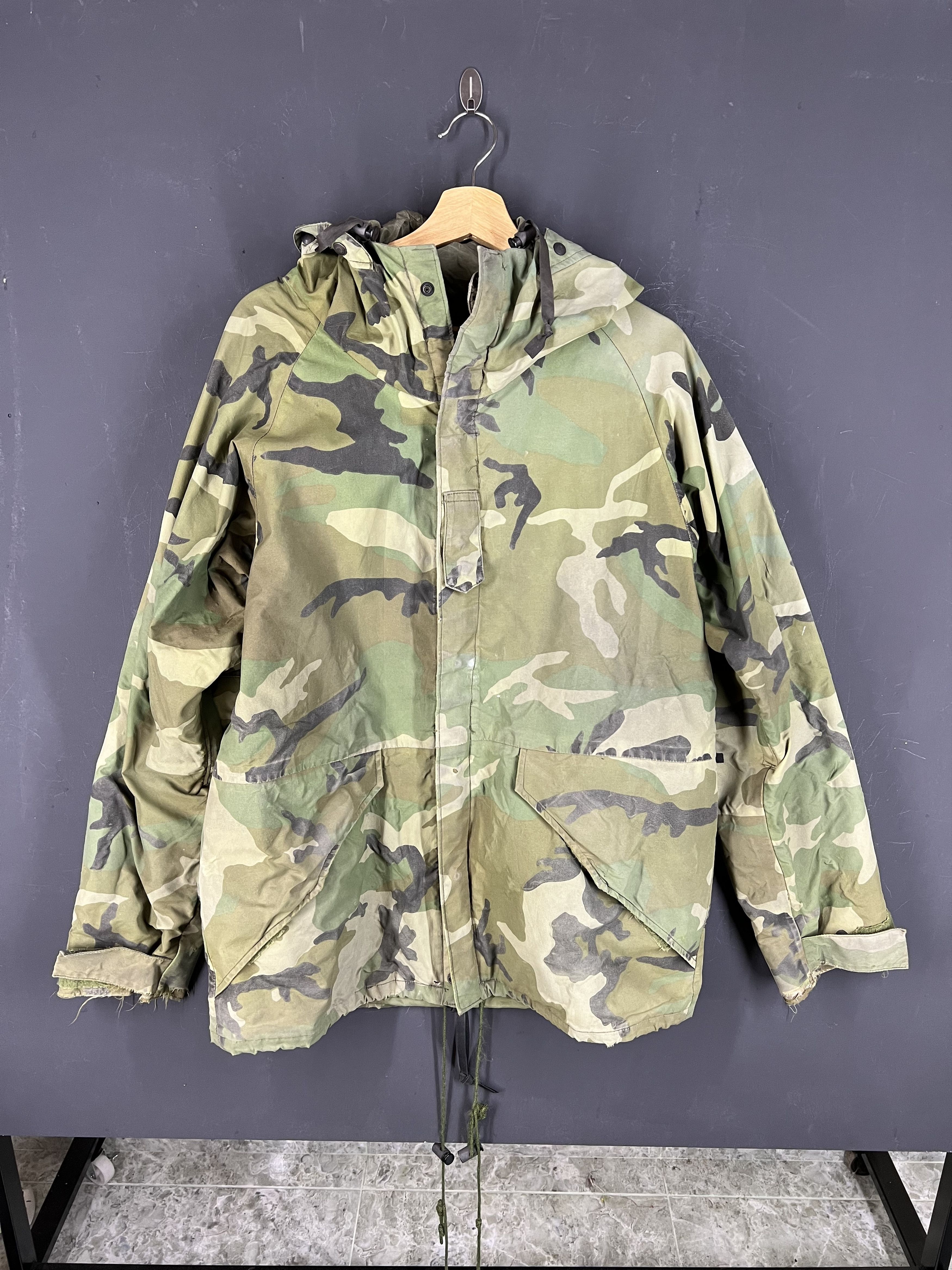 Alpha Industries VINTAGE ALPHA INDUSTRIES CAMOUFLAGE MILITARY Size US M / EU 48-50 / 2 - 3 Thumbnail