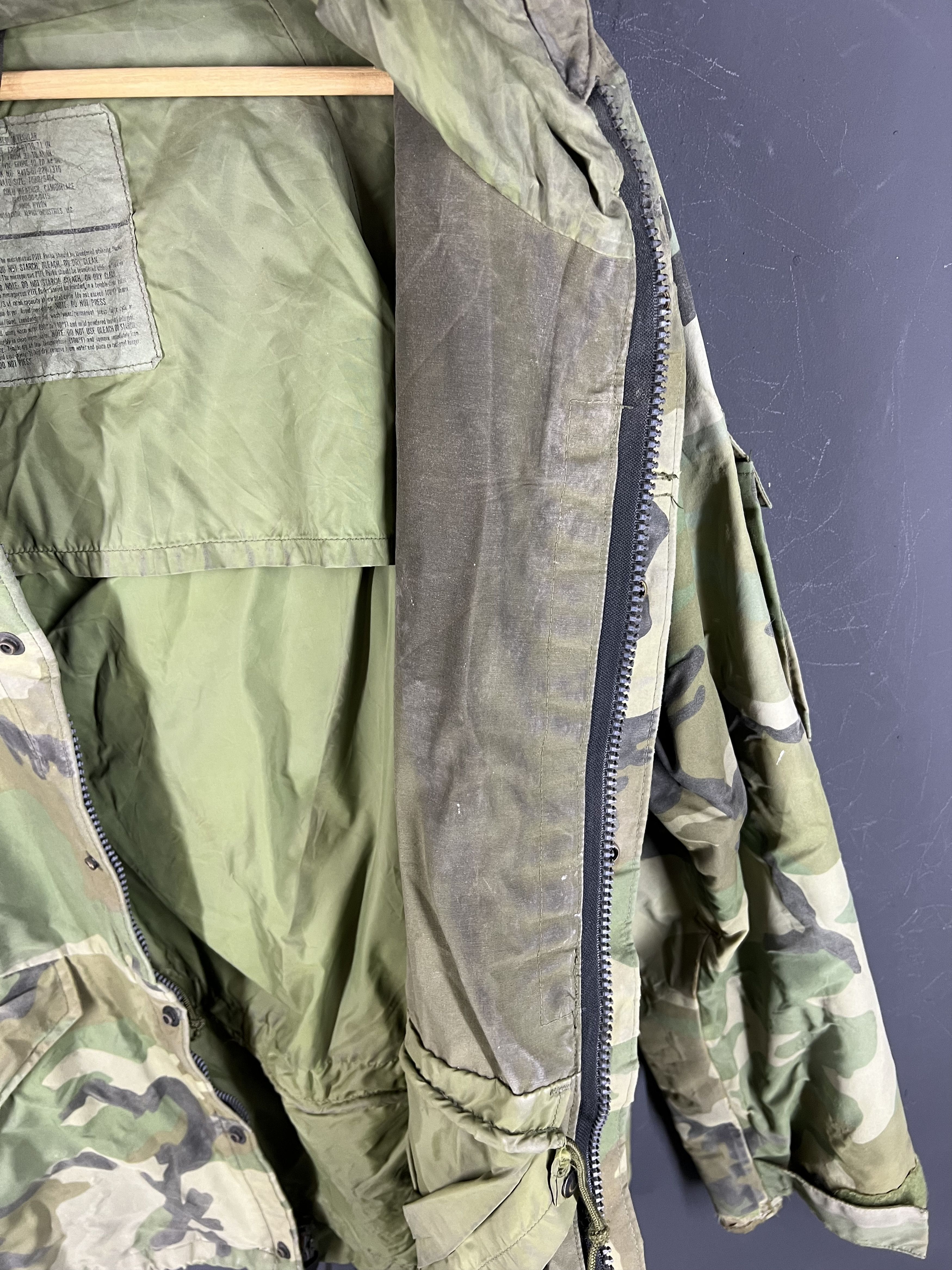 Alpha Industries VINTAGE ALPHA INDUSTRIES CAMOUFLAGE MILITARY Size US M / EU 48-50 / 2 - 7 Thumbnail