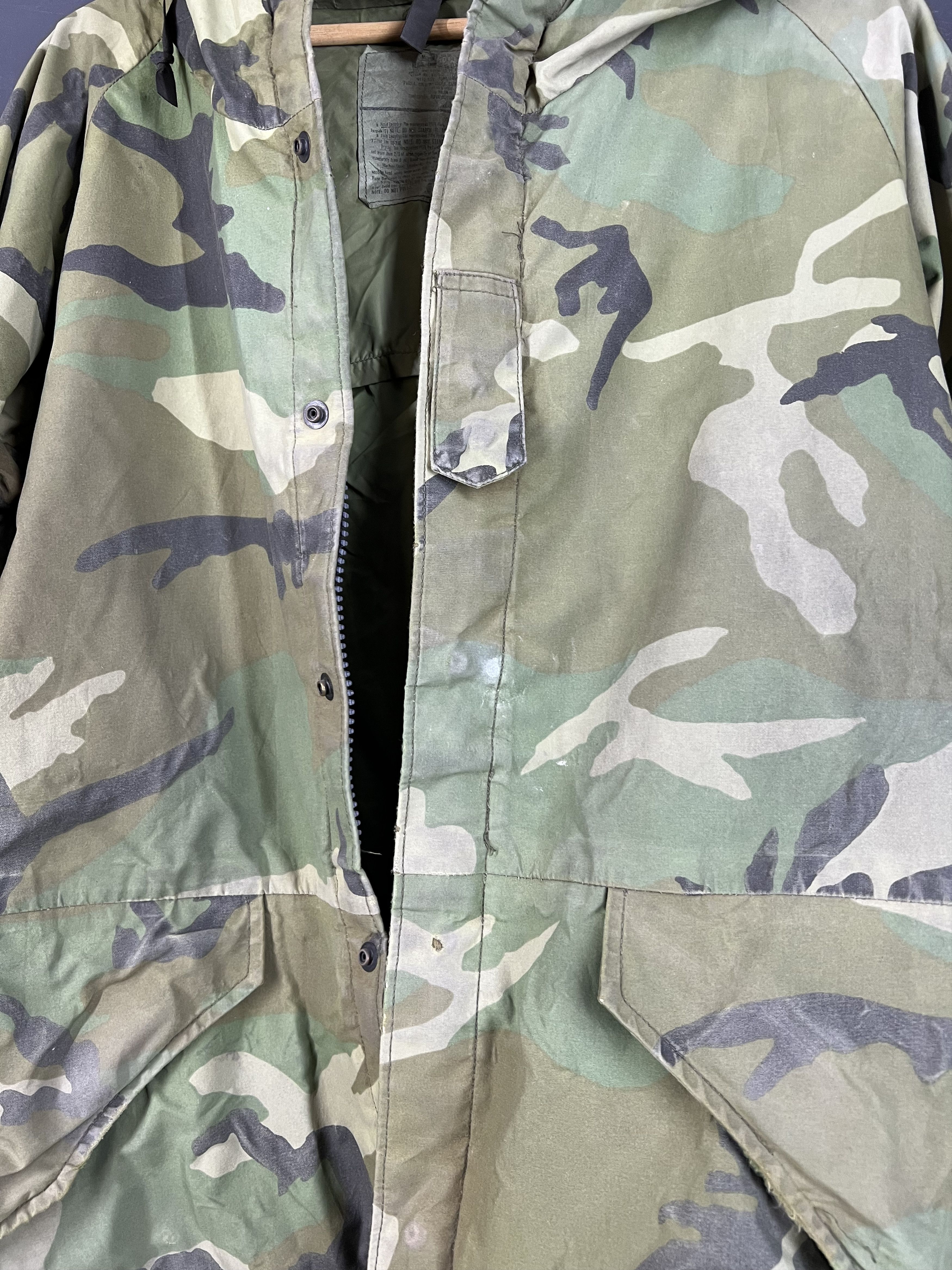 Alpha Industries VINTAGE ALPHA INDUSTRIES CAMOUFLAGE MILITARY Size US M / EU 48-50 / 2 - 8 Thumbnail