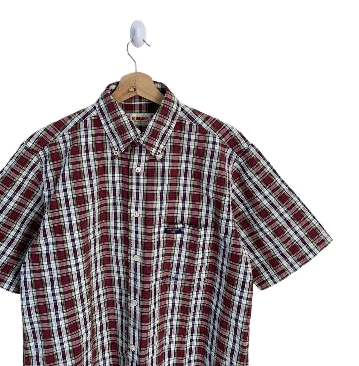 Issey Miyake McGREGOR FLANNEL TARTAN DESIGN BUTTON SHIRT KANYE STYLE Size US M / EU 48-50 / 2 - 5 Thumbnail