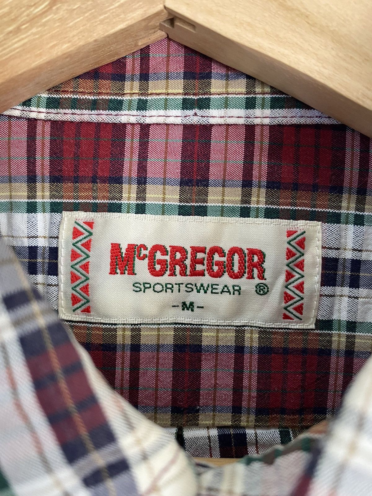 Issey Miyake McGREGOR FLANNEL TARTAN DESIGN BUTTON SHIRT KANYE STYLE Size US M / EU 48-50 / 2 - 6 Thumbnail
