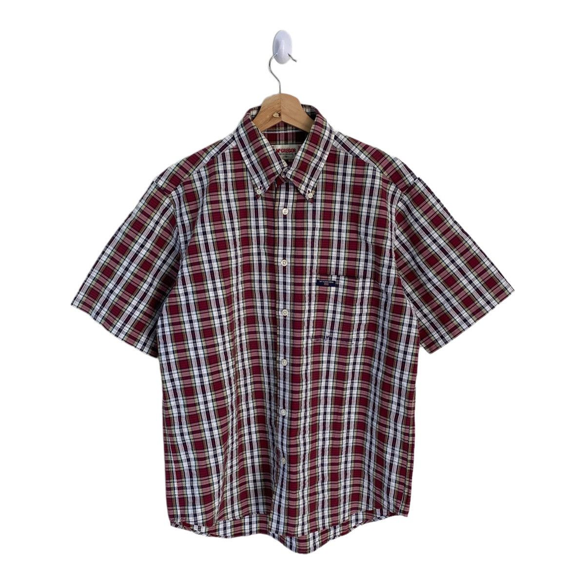 Issey Miyake McGREGOR FLANNEL TARTAN DESIGN BUTTON SHIRT KANYE STYLE Size US M / EU 48-50 / 2 - 1 Thumbnail