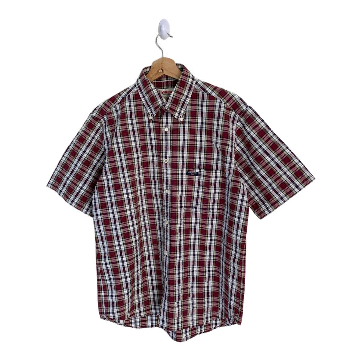 Issey Miyake McGREGOR FLANNEL TARTAN DESIGN BUTTON SHIRT KANYE STYLE Size US M / EU 48-50 / 2 - 4 Thumbnail