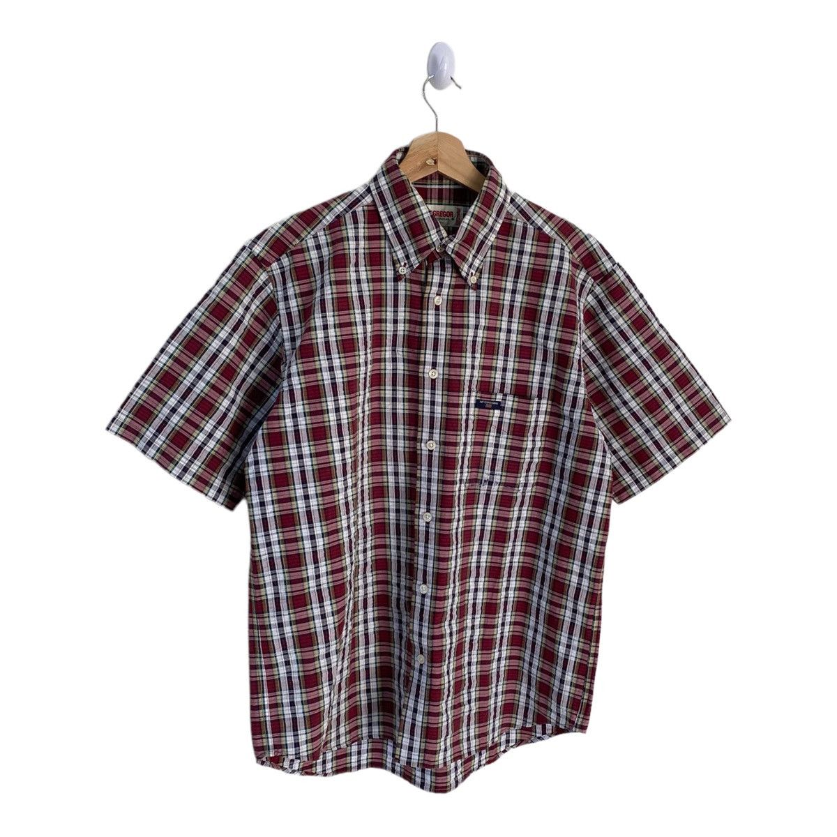 Issey Miyake McGREGOR FLANNEL TARTAN DESIGN BUTTON SHIRT KANYE STYLE Size US M / EU 48-50 / 2 - 2 Thumbnail