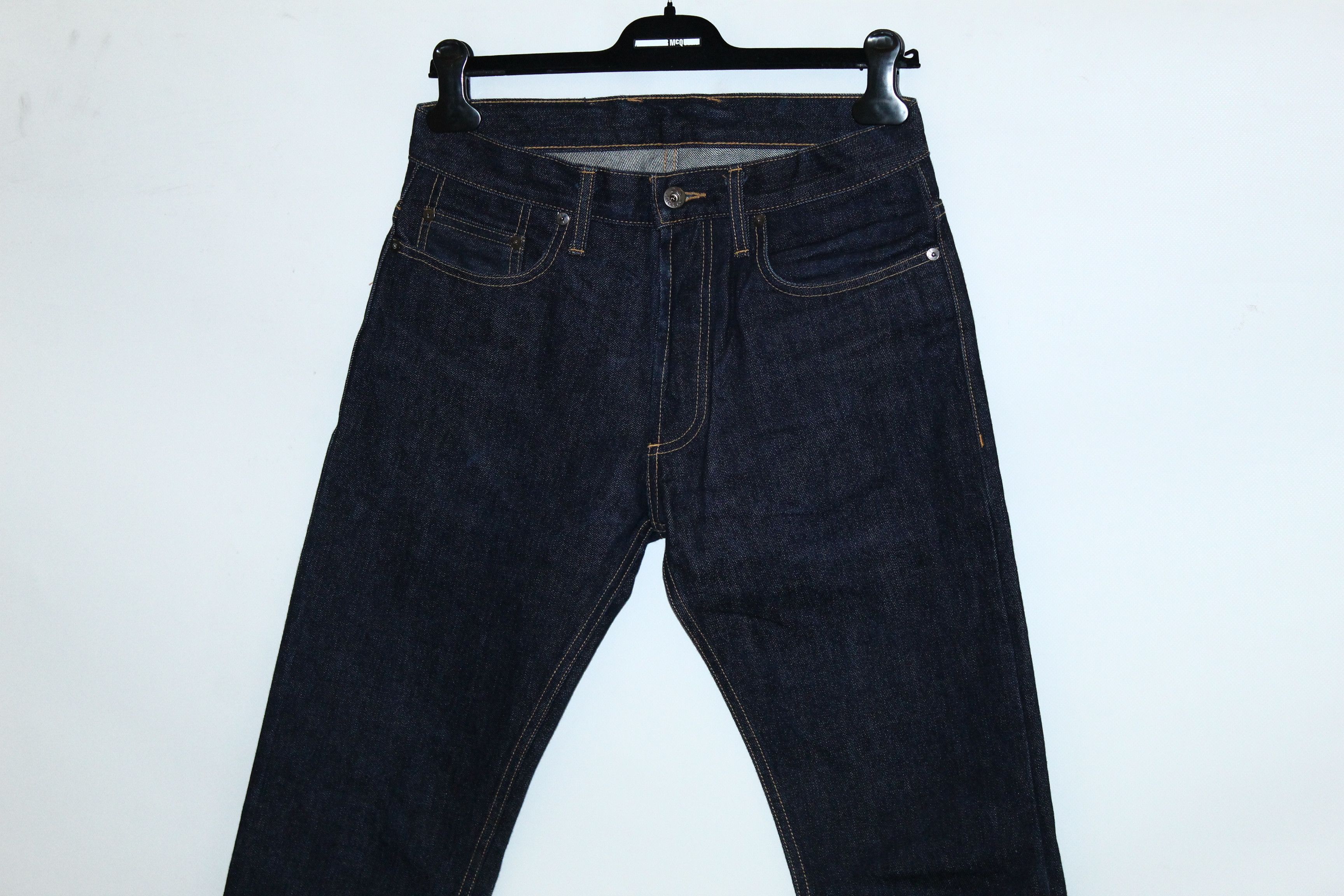 3sixteen 3sixteen ST⁠-⁠100x Slim Tapered ⁠-⁠ Indigo Selvedge Jeans Size US 30 / EU 46 - 6 Thumbnail