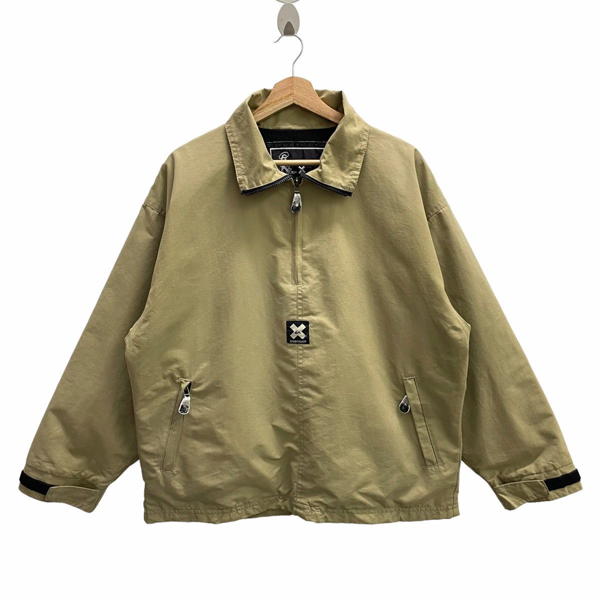 Quiksilver × Vintage 💥 90s QUIKSILVER SURF JACKET HALFZIP NICE DESIGN Size US M / EU 48-50 / 2 - 1 Thumbnail