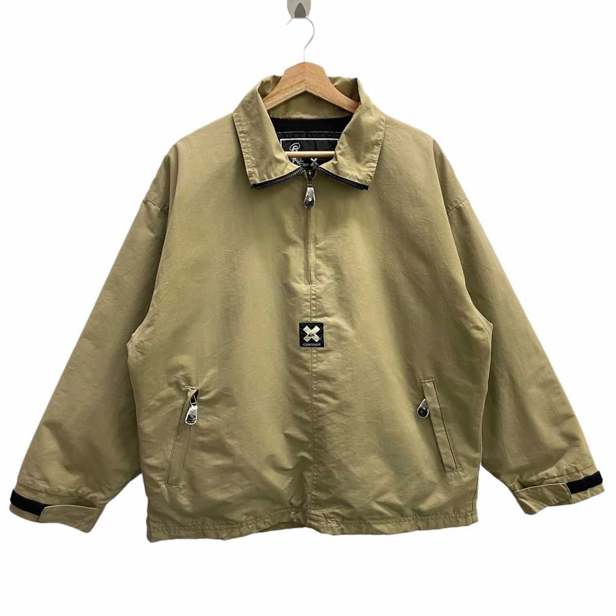Quiksilver × Vintage 💥 90s QUIKSILVER SURF JACKET HALFZIP NICE DESIGN Size US M / EU 48-50 / 2 - 2 Thumbnail
