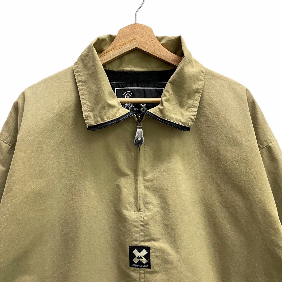 Quiksilver × Vintage 💥 90s QUIKSILVER SURF JACKET HALFZIP NICE DESIGN Size US M / EU 48-50 / 2 - 4 Thumbnail