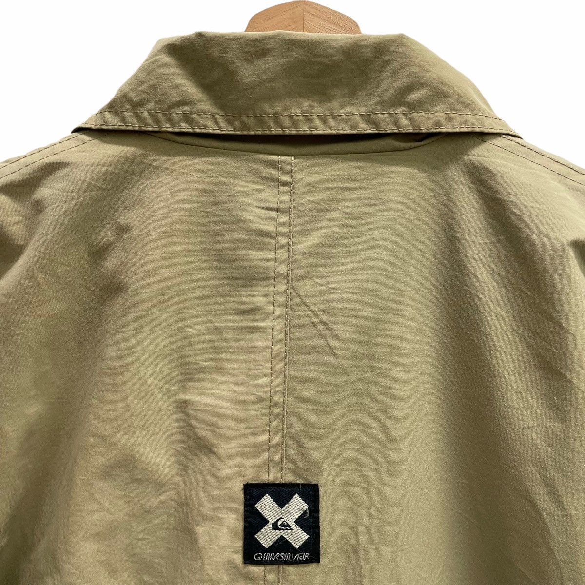 Quiksilver × Vintage 💥 90s QUIKSILVER SURF JACKET HALFZIP NICE DESIGN Size US M / EU 48-50 / 2 - 6 Thumbnail