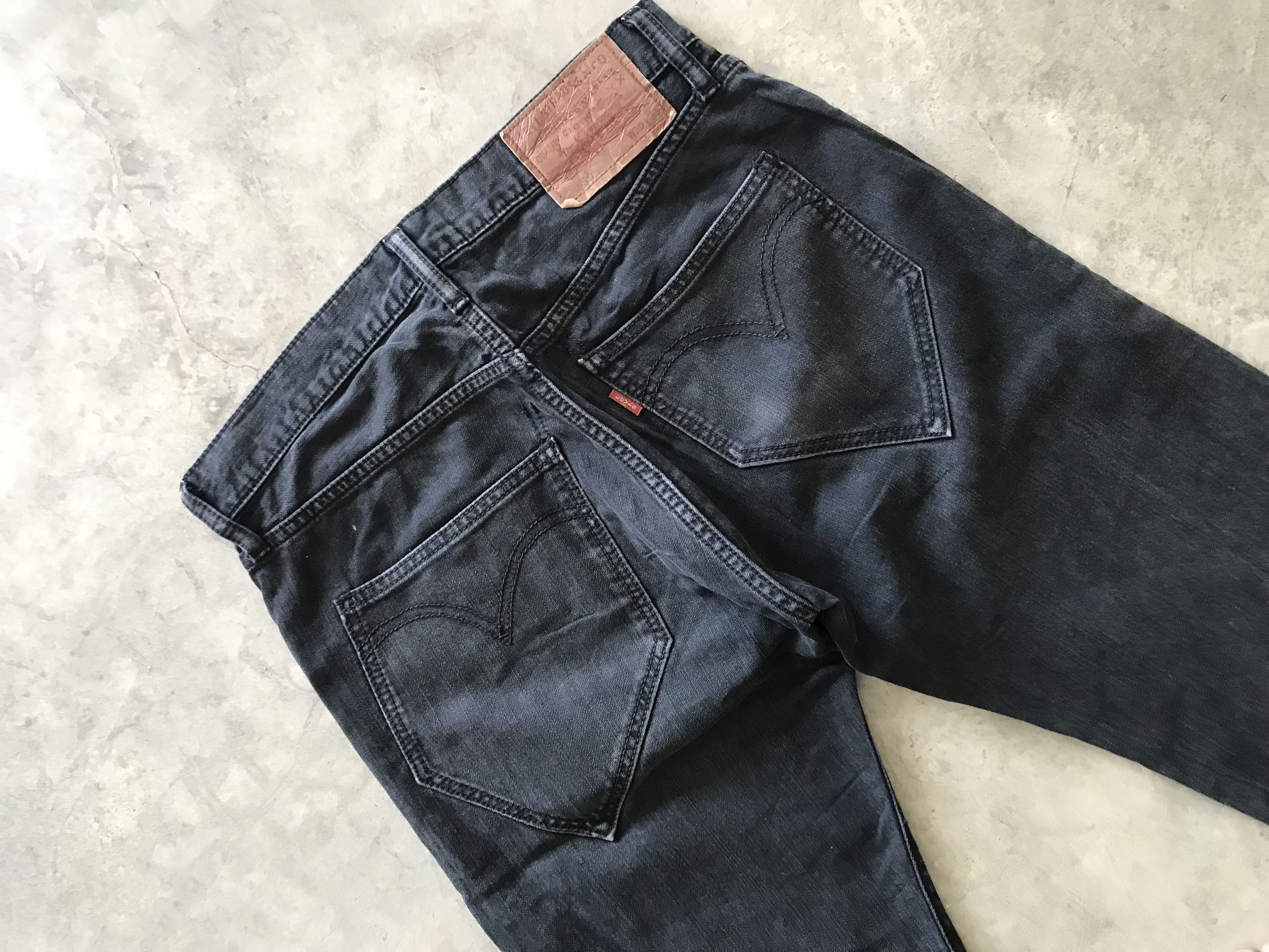 Levi's Levis 505 Very Rare Design Denim Size US 31 - 11 Thumbnail