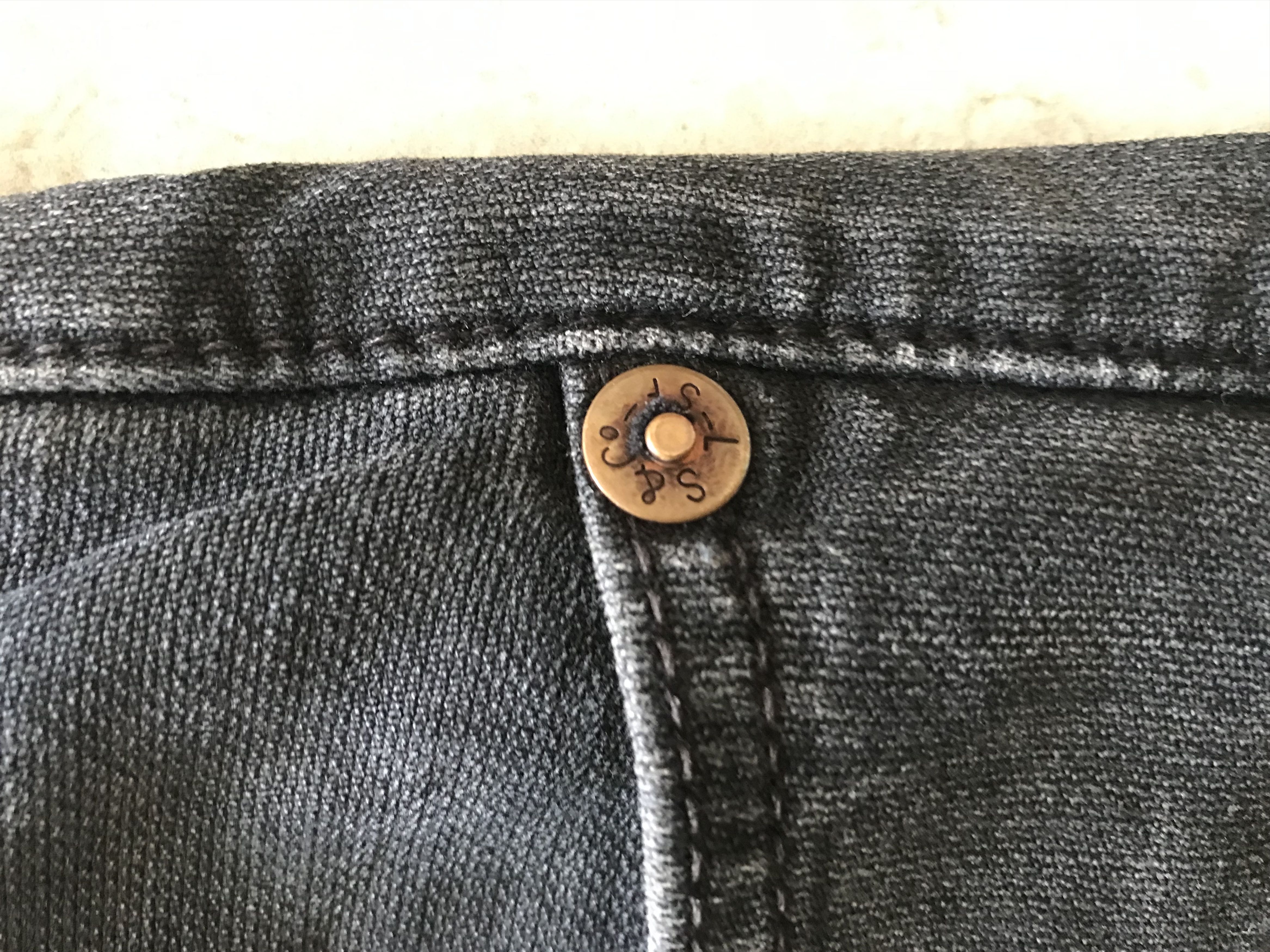 Levi's Levis 505 Very Rare Design Denim Size US 31 - 6 Thumbnail