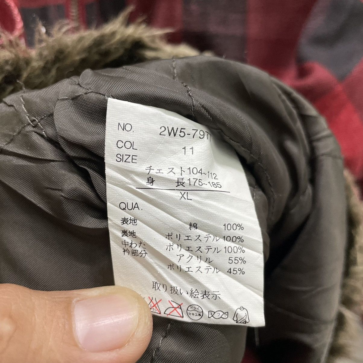 Vintage × Woolrich Woolen Mills 💥 WOOLRICH CRUISER FUR PLAID JACKET Size US L / EU 52-54 / 3 - 8 Thumbnail
