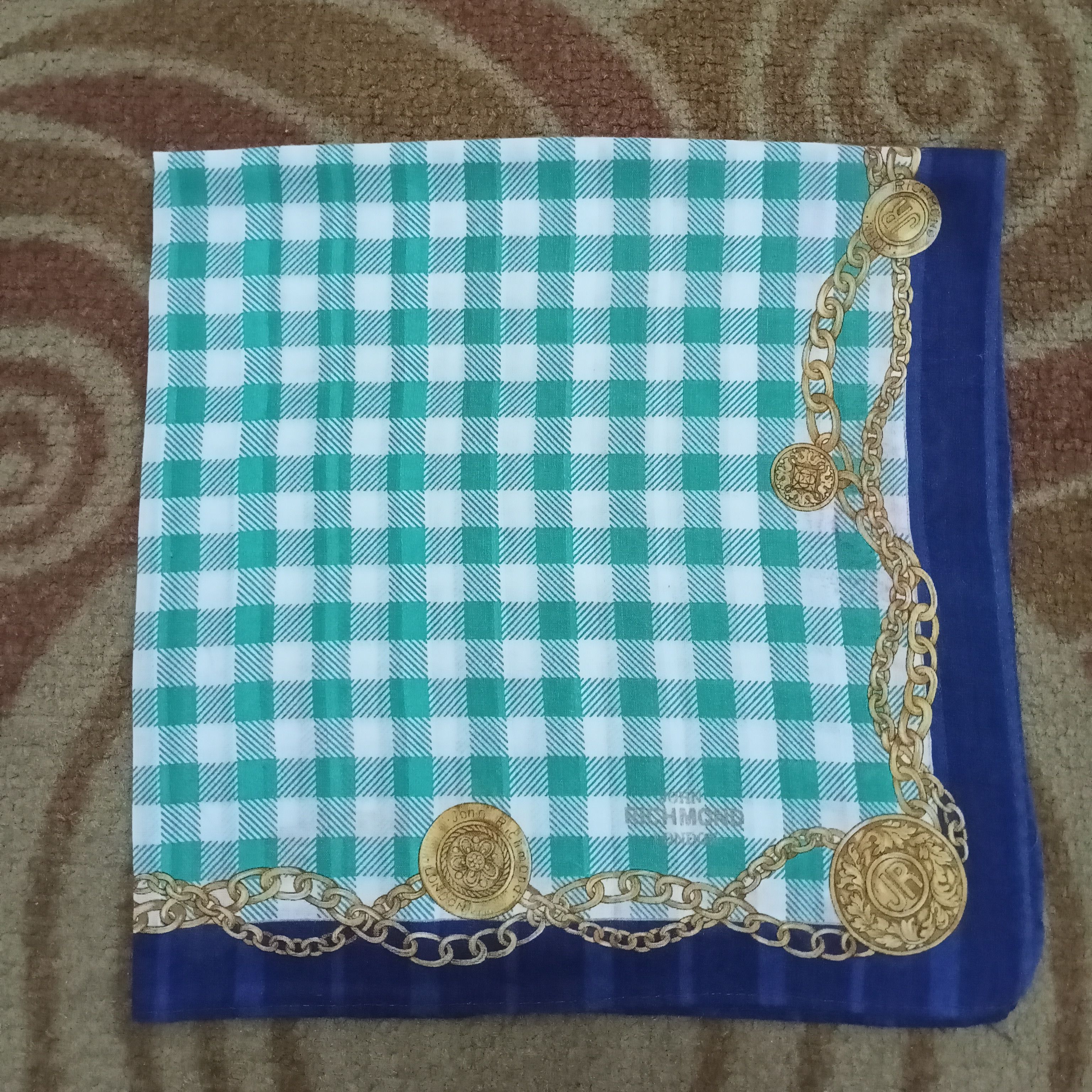 John Richmond John Richmond Handkerchief Neckerchief Pocket Square Size ONE SIZE - 1 Thumbnail