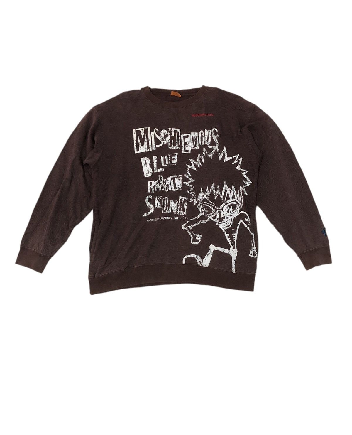 Japanese Brand × Vintage Vintage Mischievous Blue Rabbit Skunk☠️ emi nakayama Size US L / EU 52-54 / 3 - 1 Thumbnail