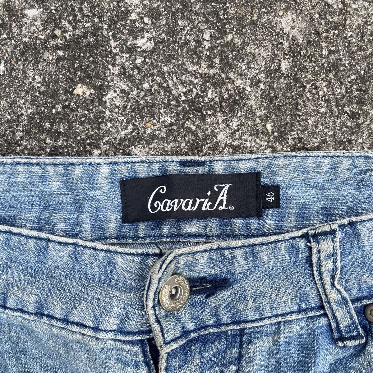 Other Vintage Gavaria Distressed Denim Jeans Size US 34 / EU 50 - 5 Thumbnail