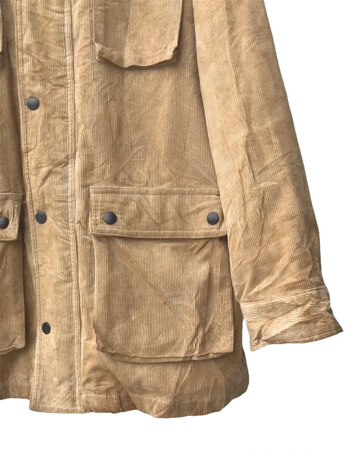 Japanese Brand Aburaysia Corduroy Multi Pockets Jacket Size US L / EU 52-54 / 3 - 6 Thumbnail