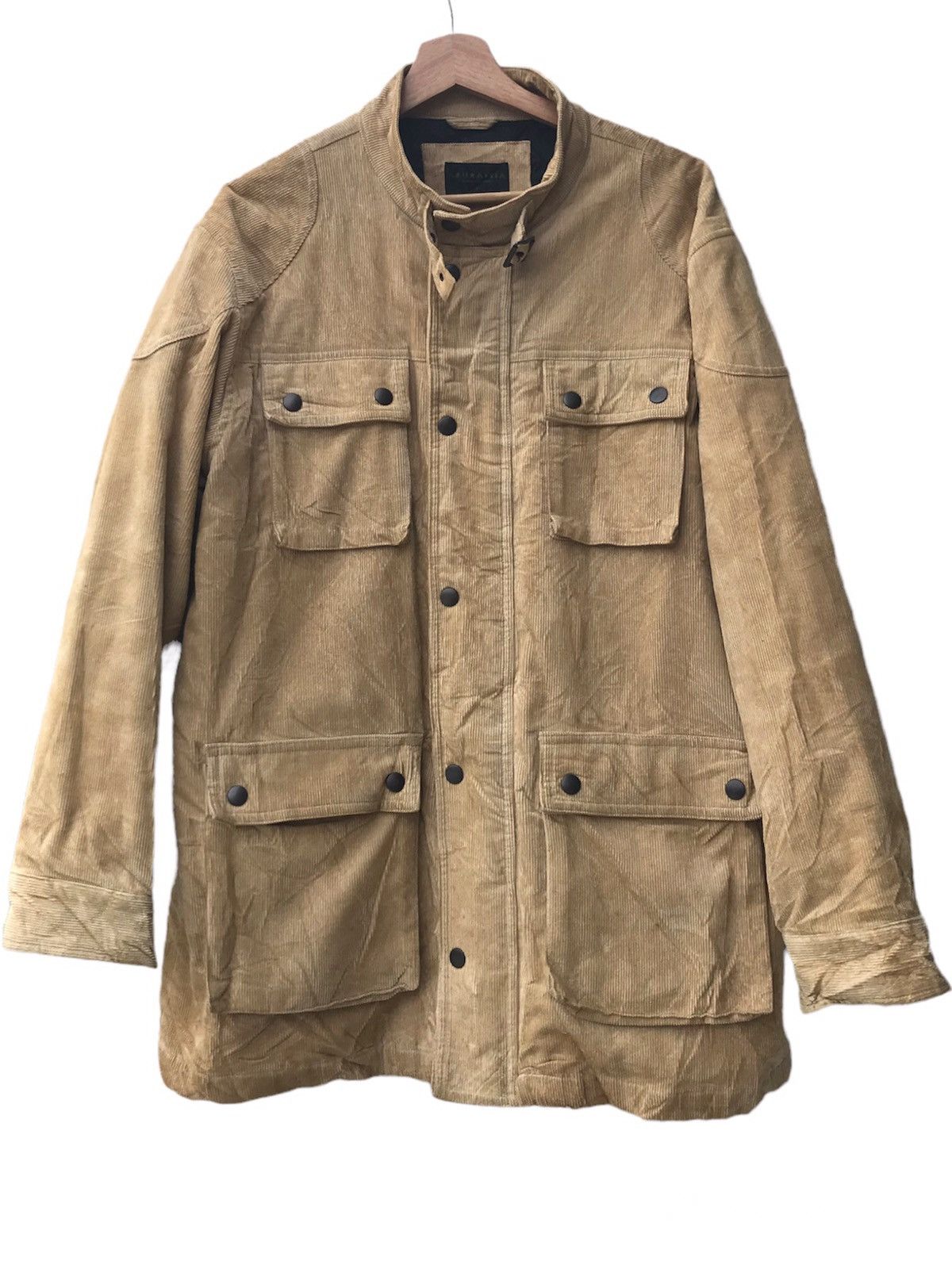 Japanese Brand Aburaysia Corduroy Multi Pockets Jacket Size US L / EU 52-54 / 3 - 1 Thumbnail